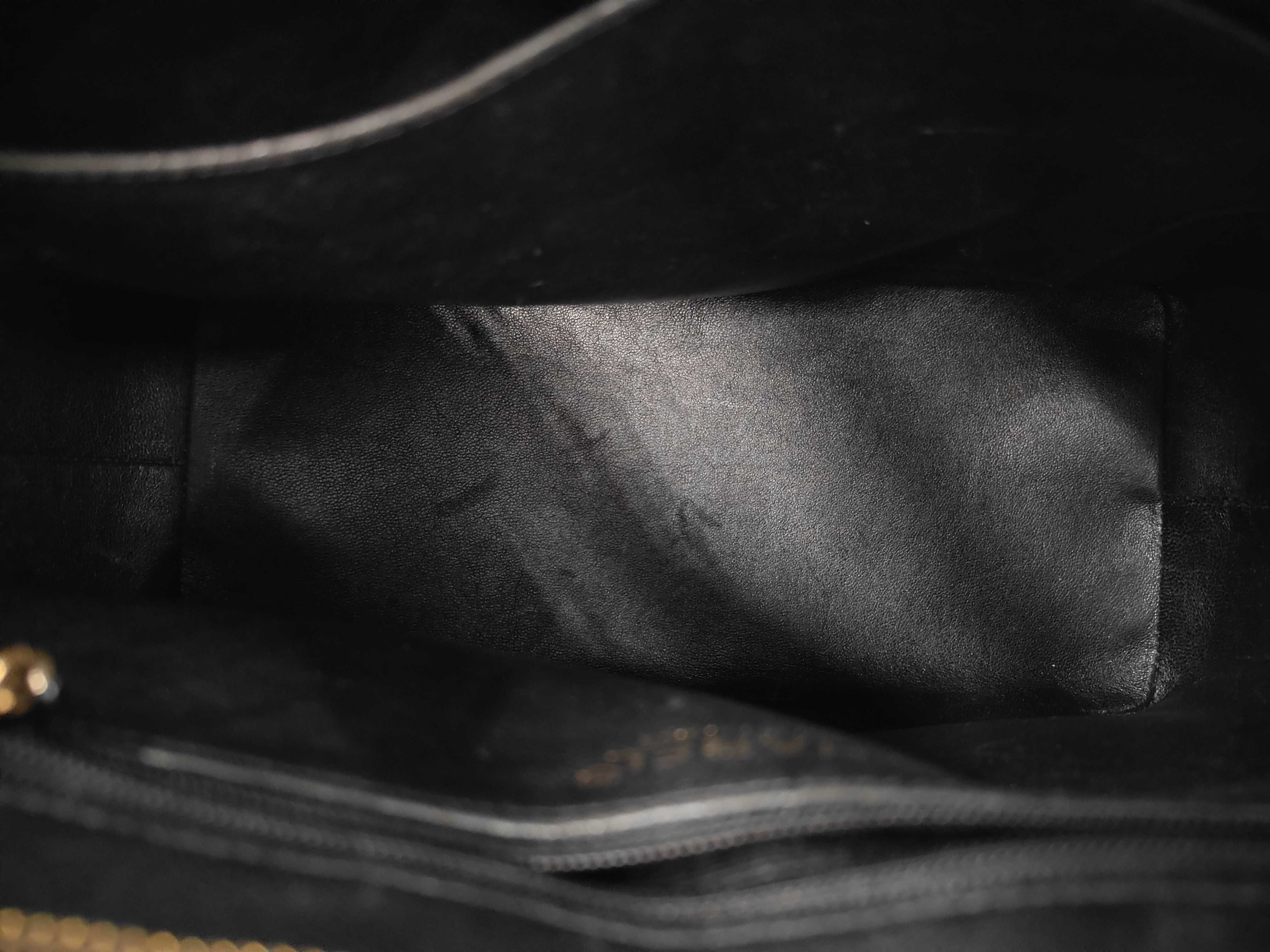 Lambskin Tote Bag (Reissue) - Black Lambskin Tote Bag — view 8