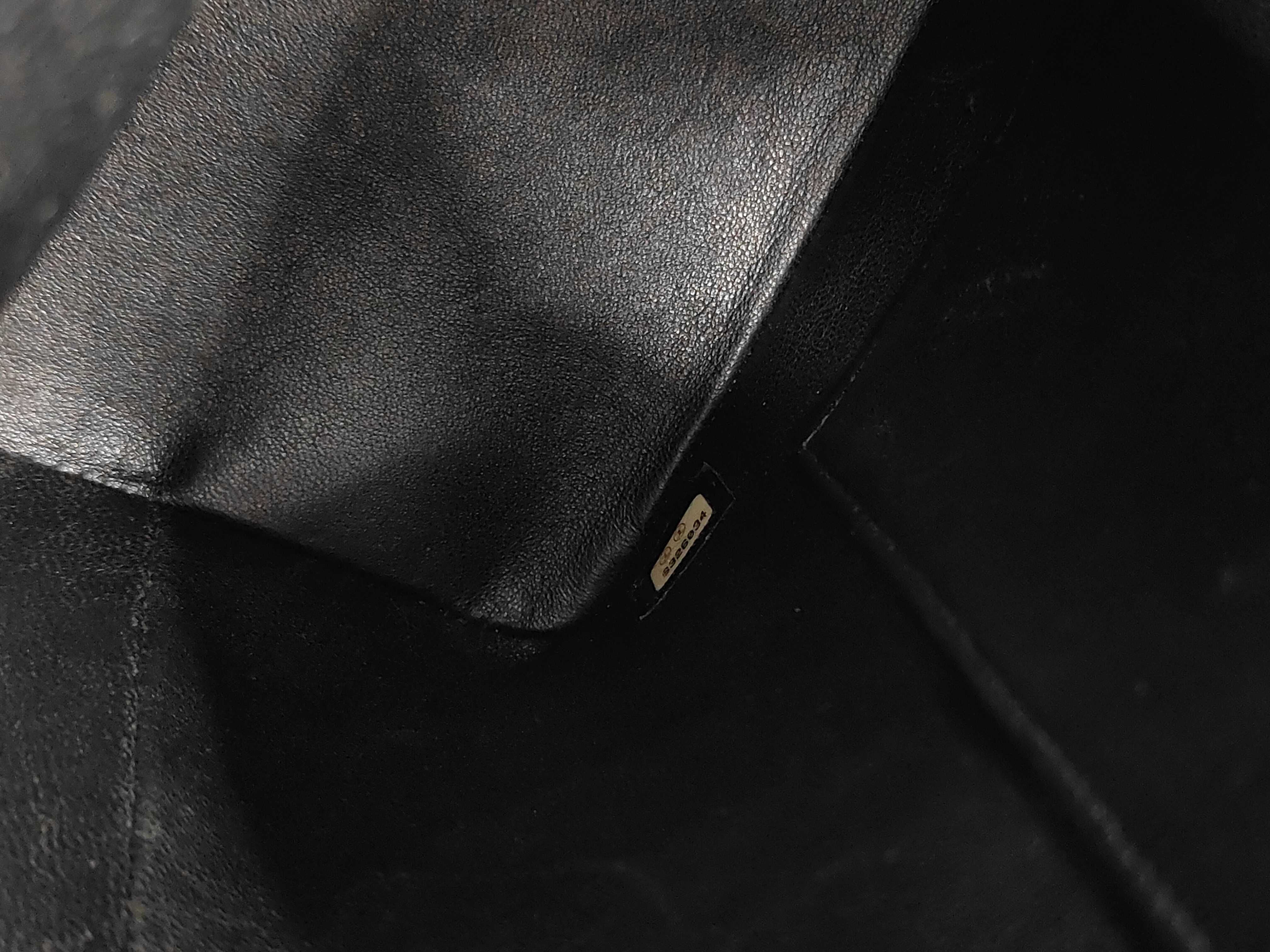 Lambskin Tote Bag (Reissue) - Black Lambskin Tote Bag — view 10