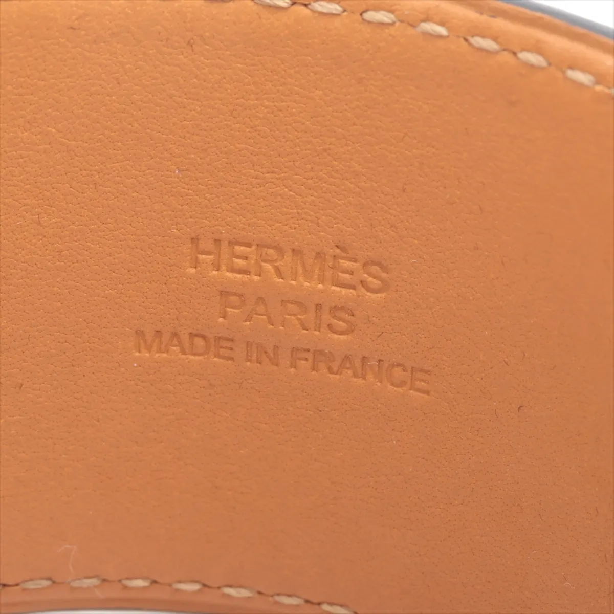 Medor Collier de Chien R stamp: 2014 Bracelet L Leather x Metal Gray x Silver — view 6