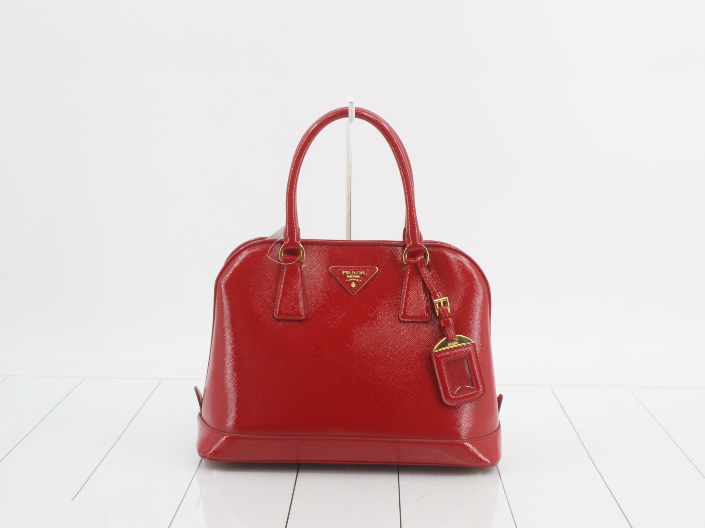 2-WAY Handbag, Saffiano Leather