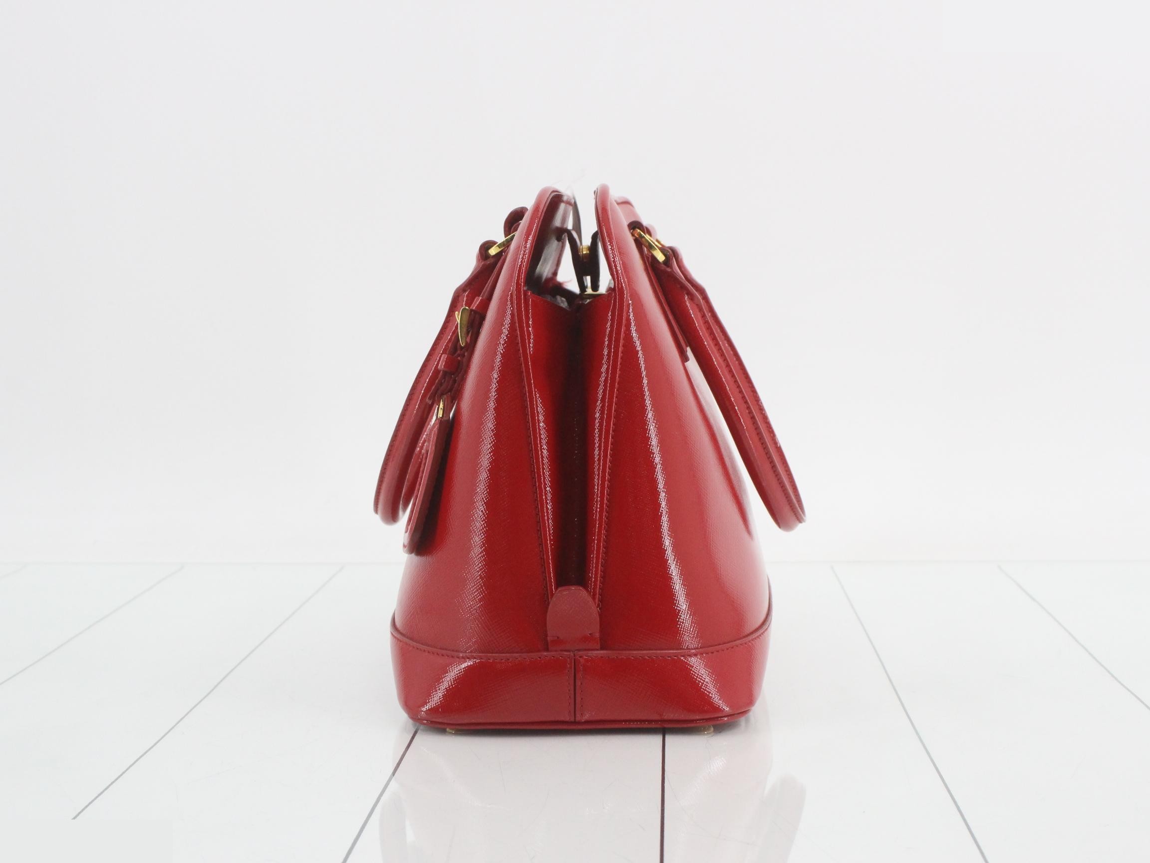 2-WAY Handbag, Saffiano Leather — view 3
