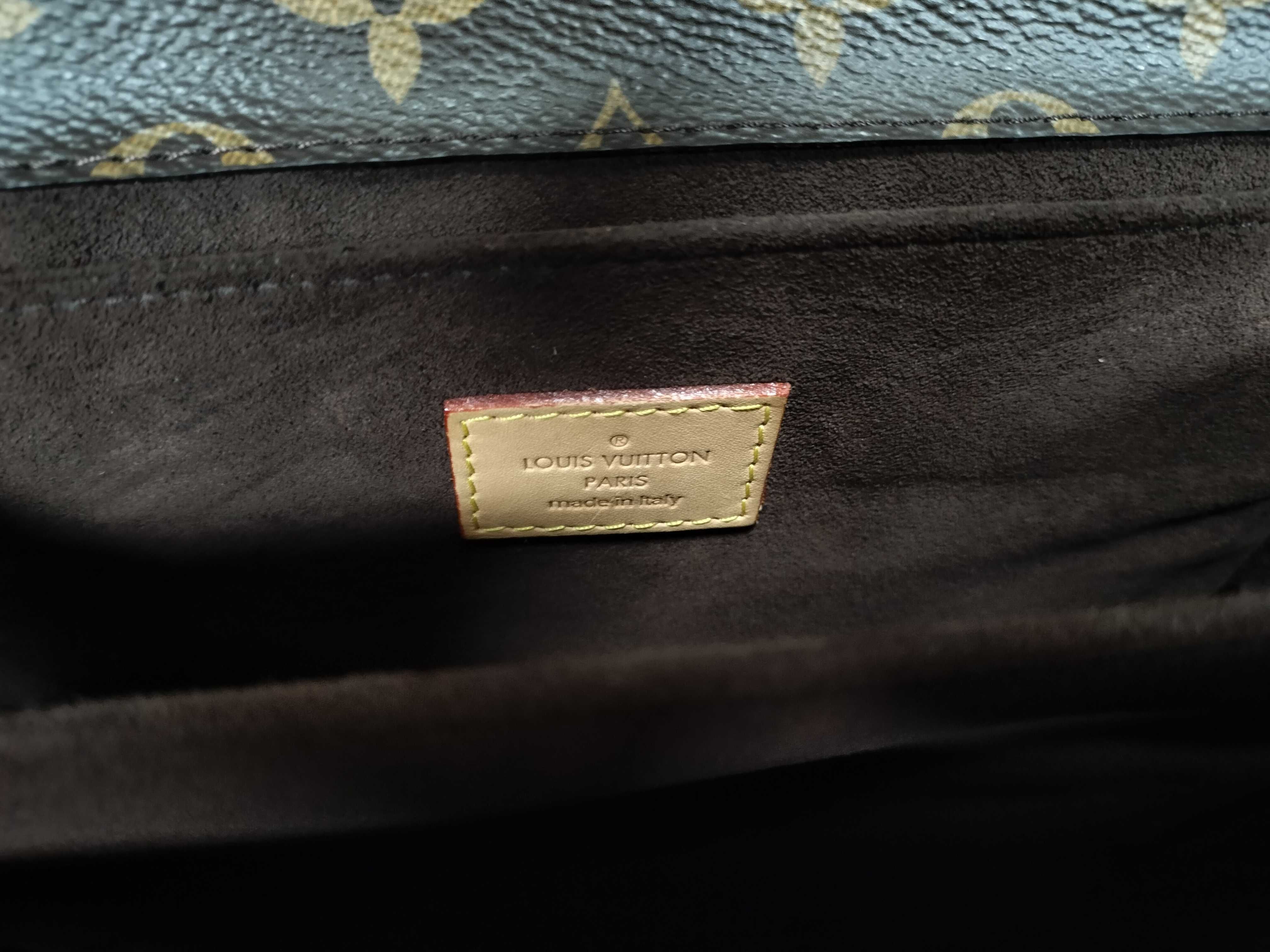 Monogram Pochette Metis Brown Gold Monogram PL0148 Handbag — view 13