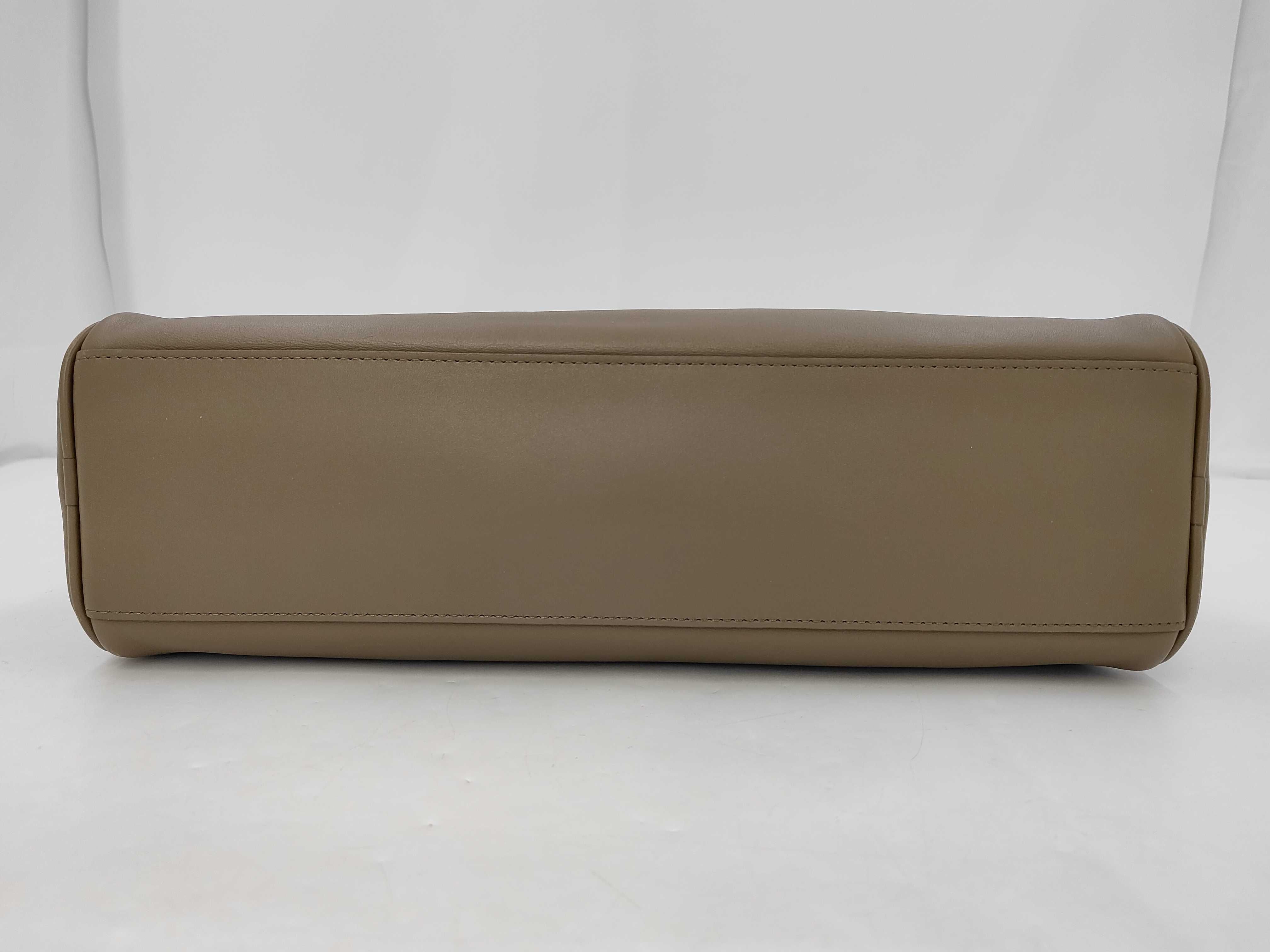 Calfskin Large Bowling Tote Bag Handbag — view 7