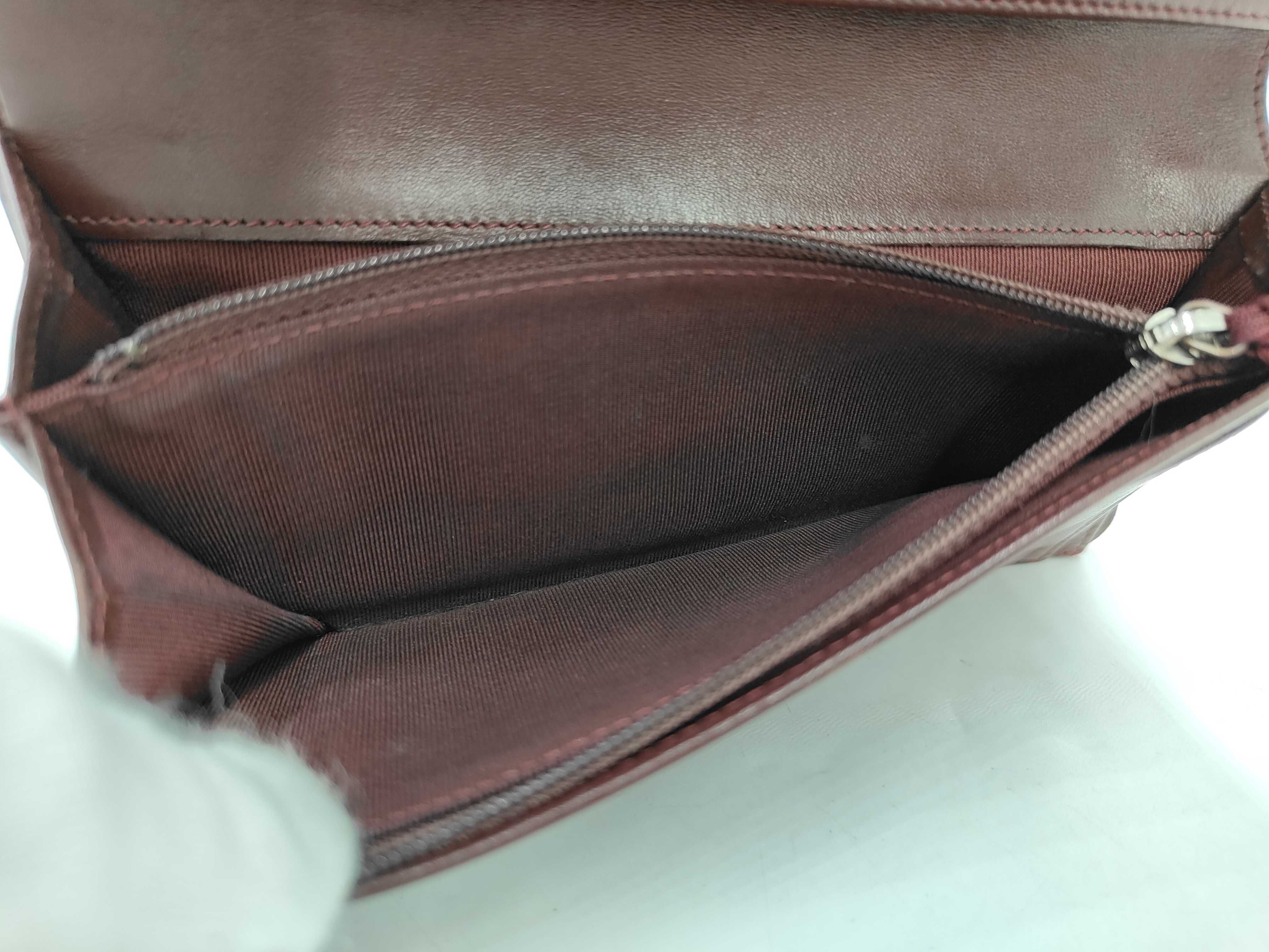 Matelassé Lambskin Bi-fold Wallet, Black — view 9