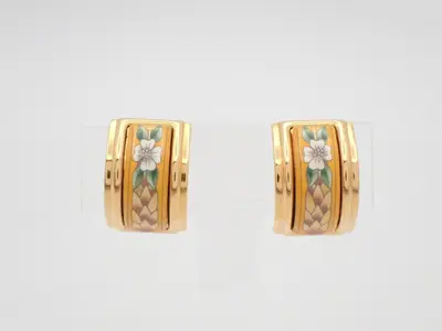 Enamel Earrings