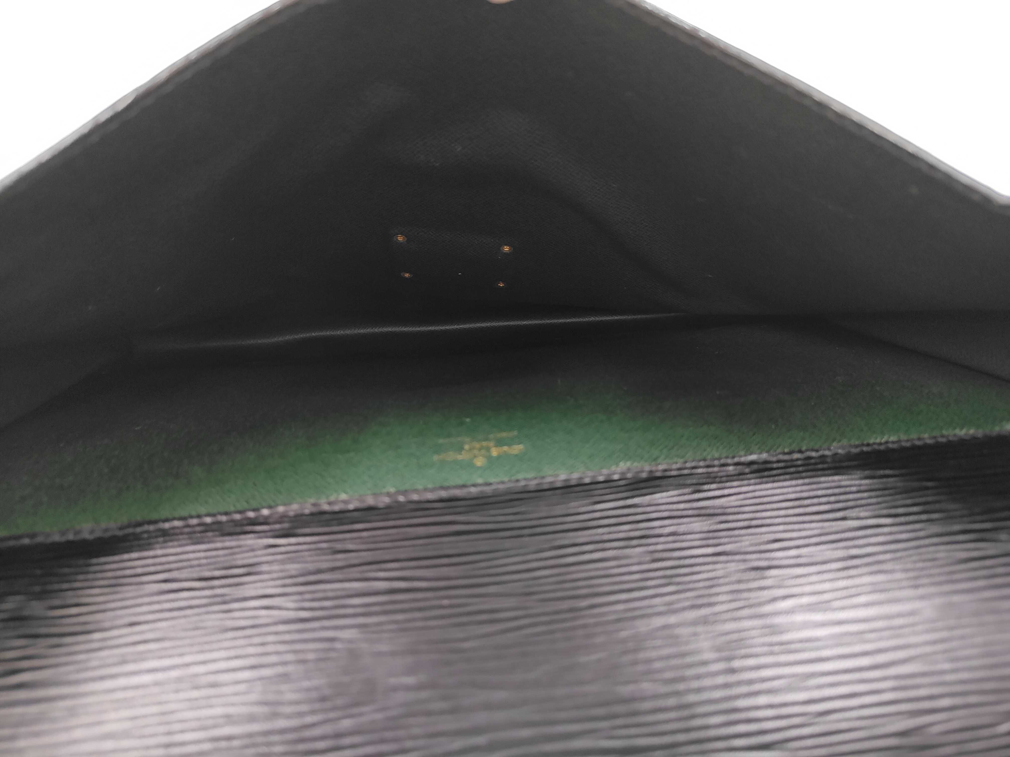 Epi Noir Clutch Bag — view 7