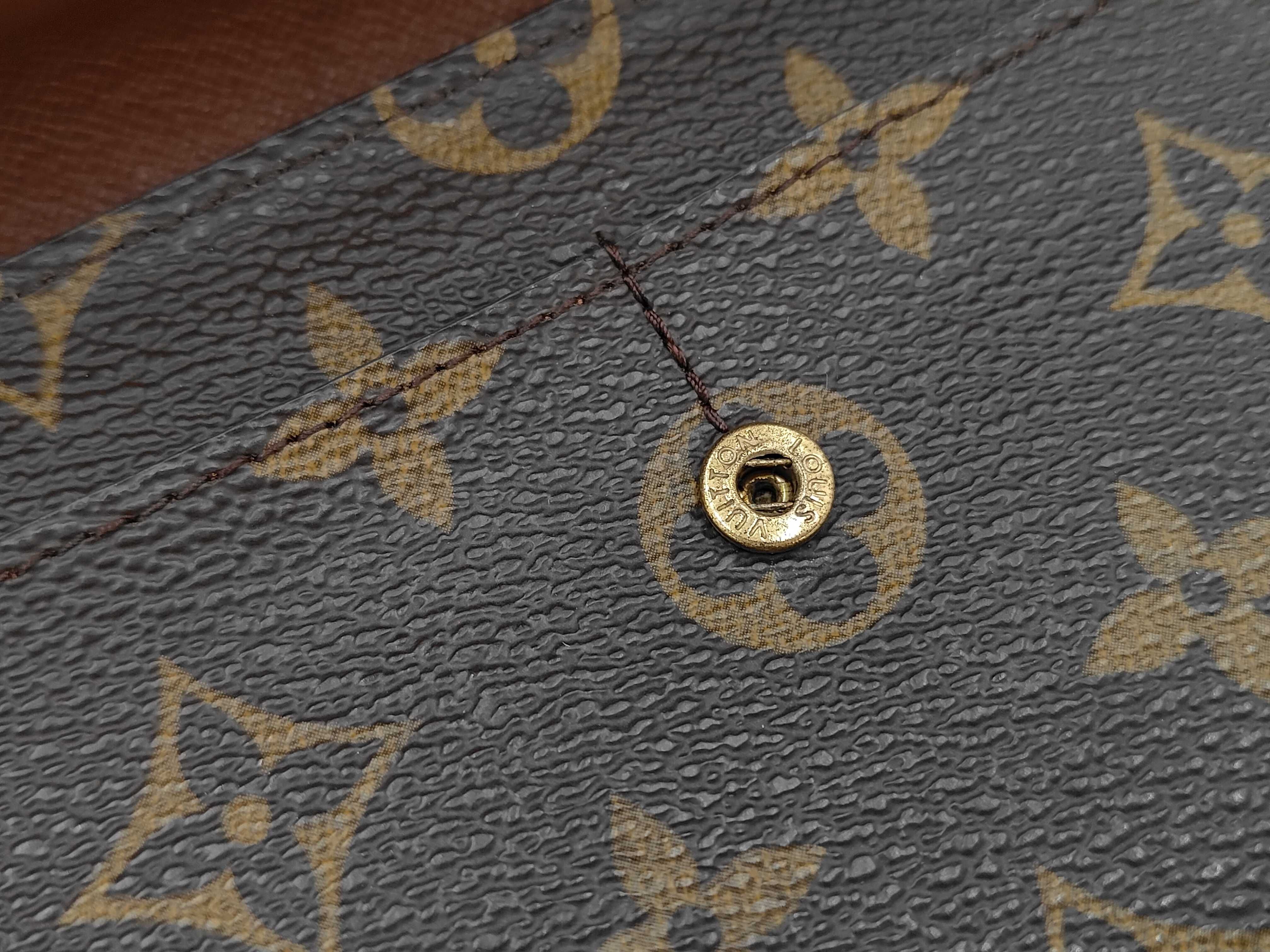 Monogram Louis Vuitton Monogram Portefeuille Sarah TH0034 Wallet — view 7