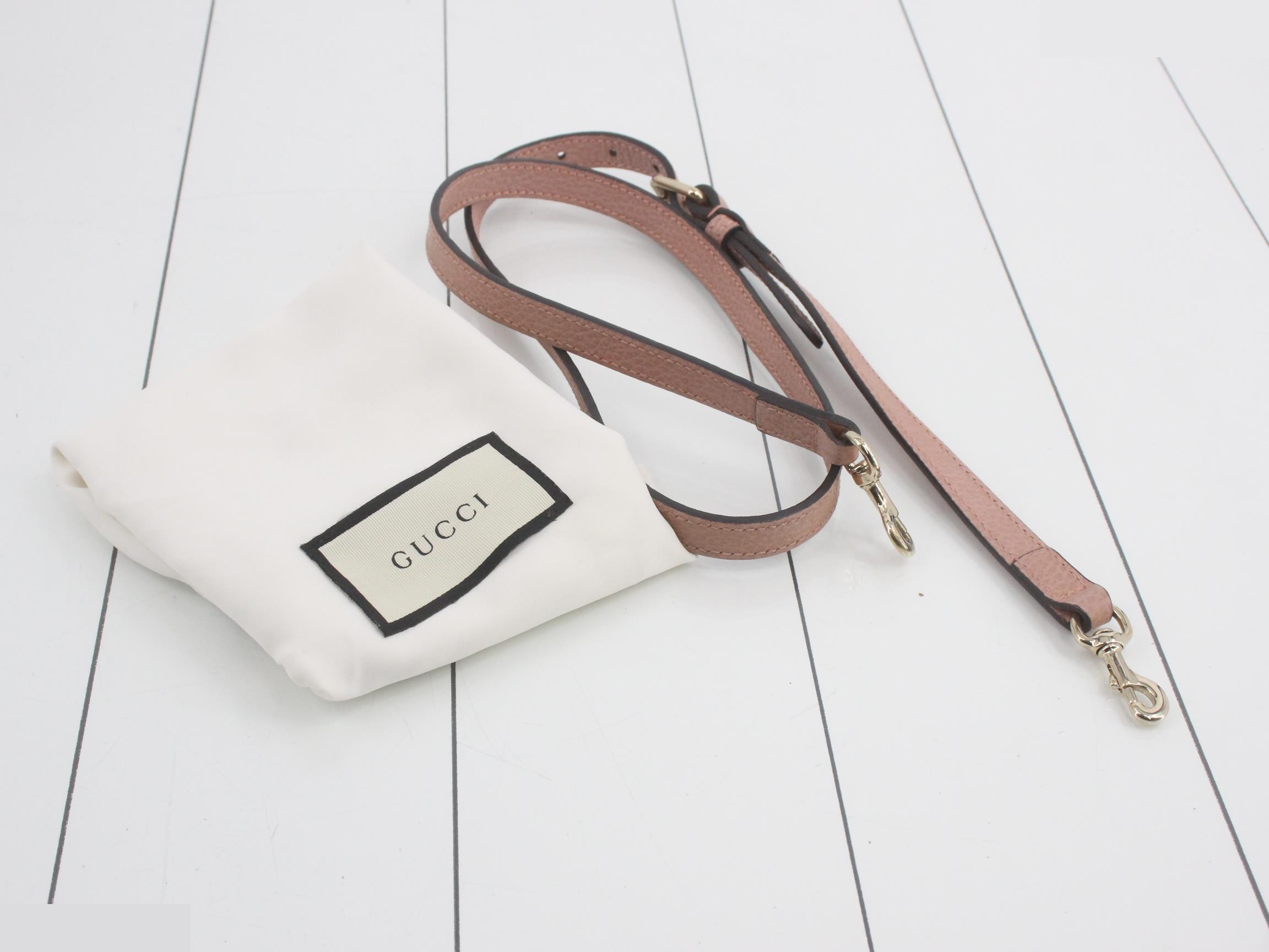 Interlocking G Dome Line Leather 2-Way Handbag — view 7