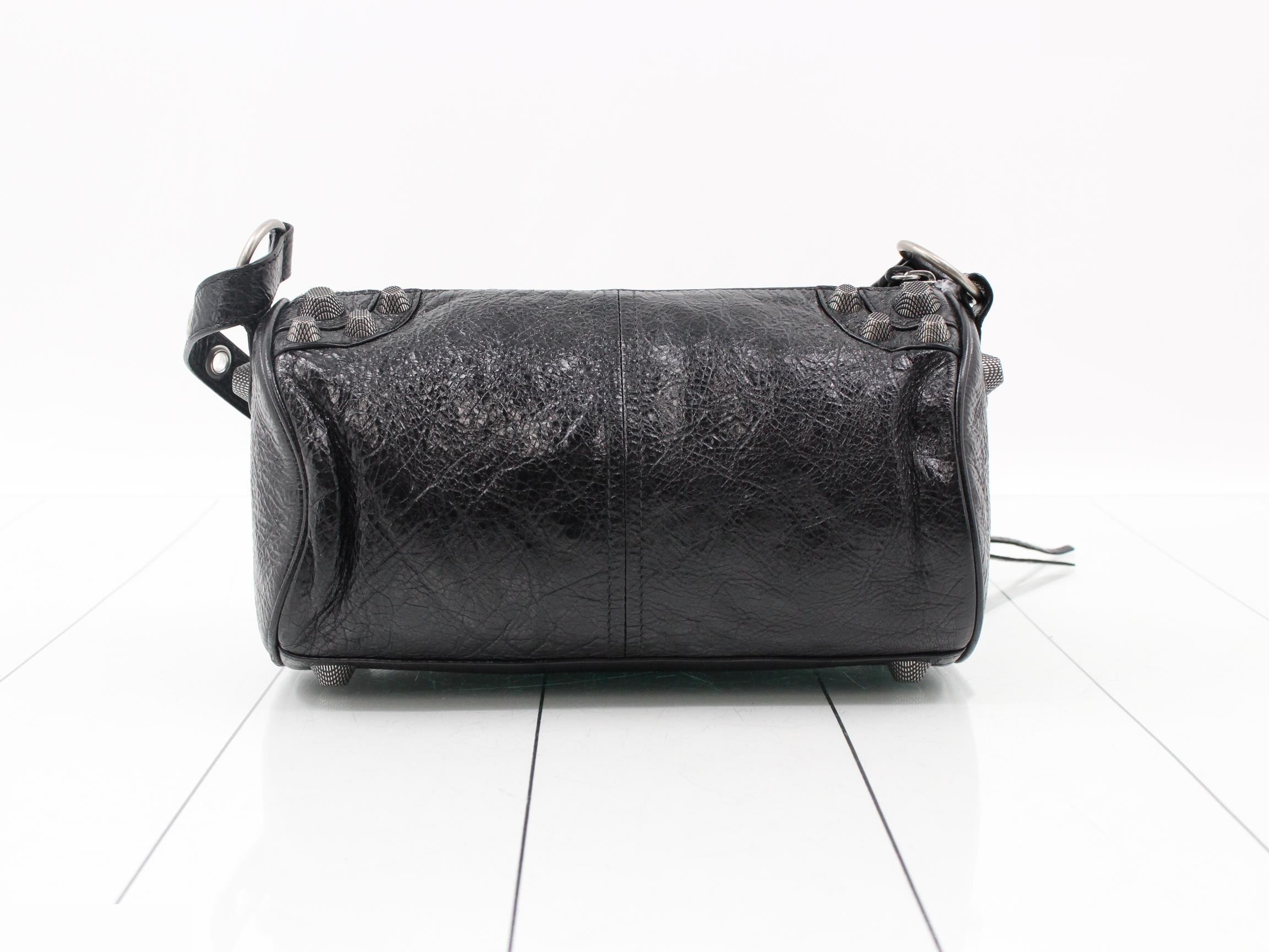 Lucagol Cylinder Leather Shoulder Bag — view 2