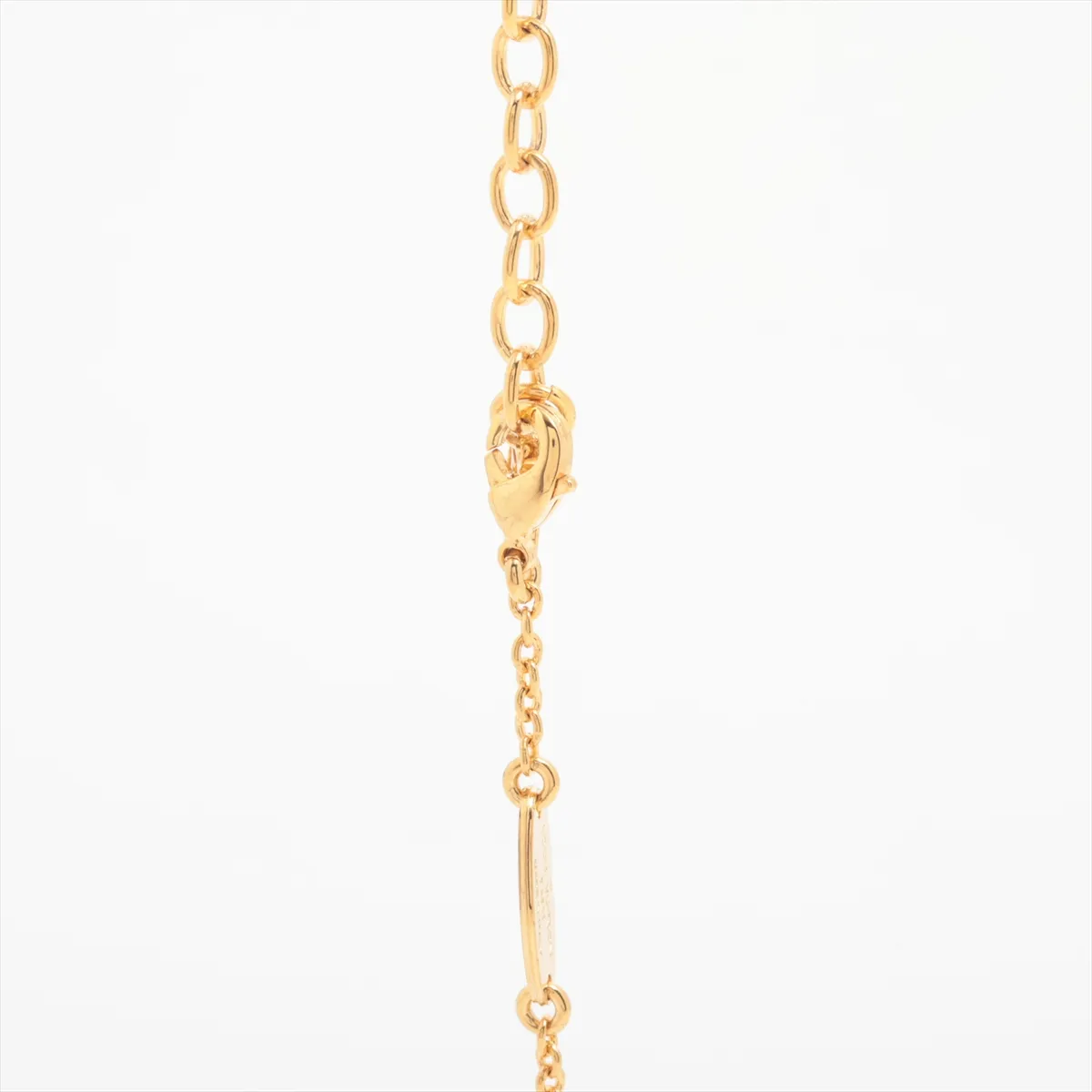 M61083 Essential V LE0290 Necklace, GP Gold, dents, — view 3