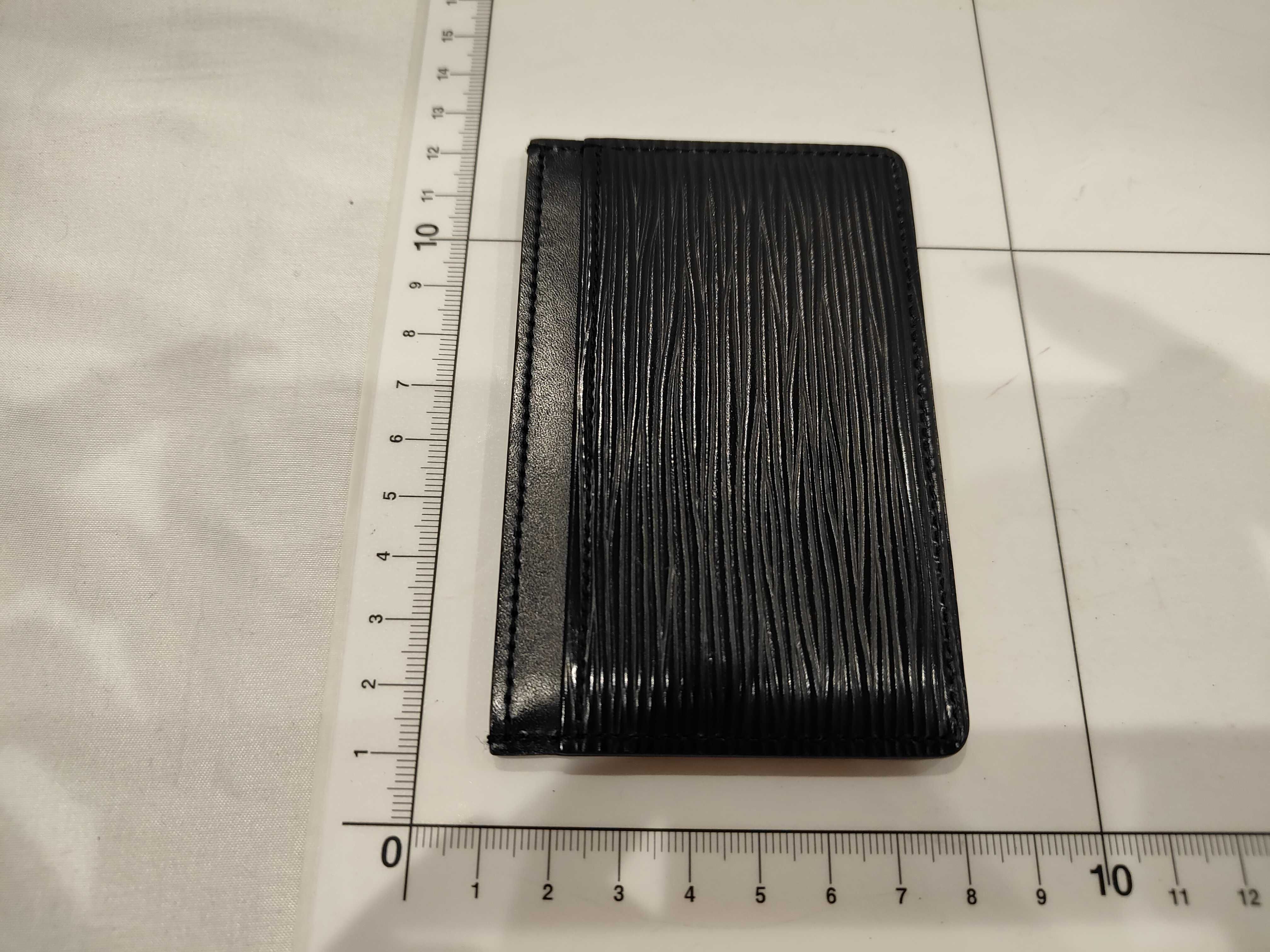 Epi Card Case, Black (Card Case/Pass Case/Business Card Holder) — view 2