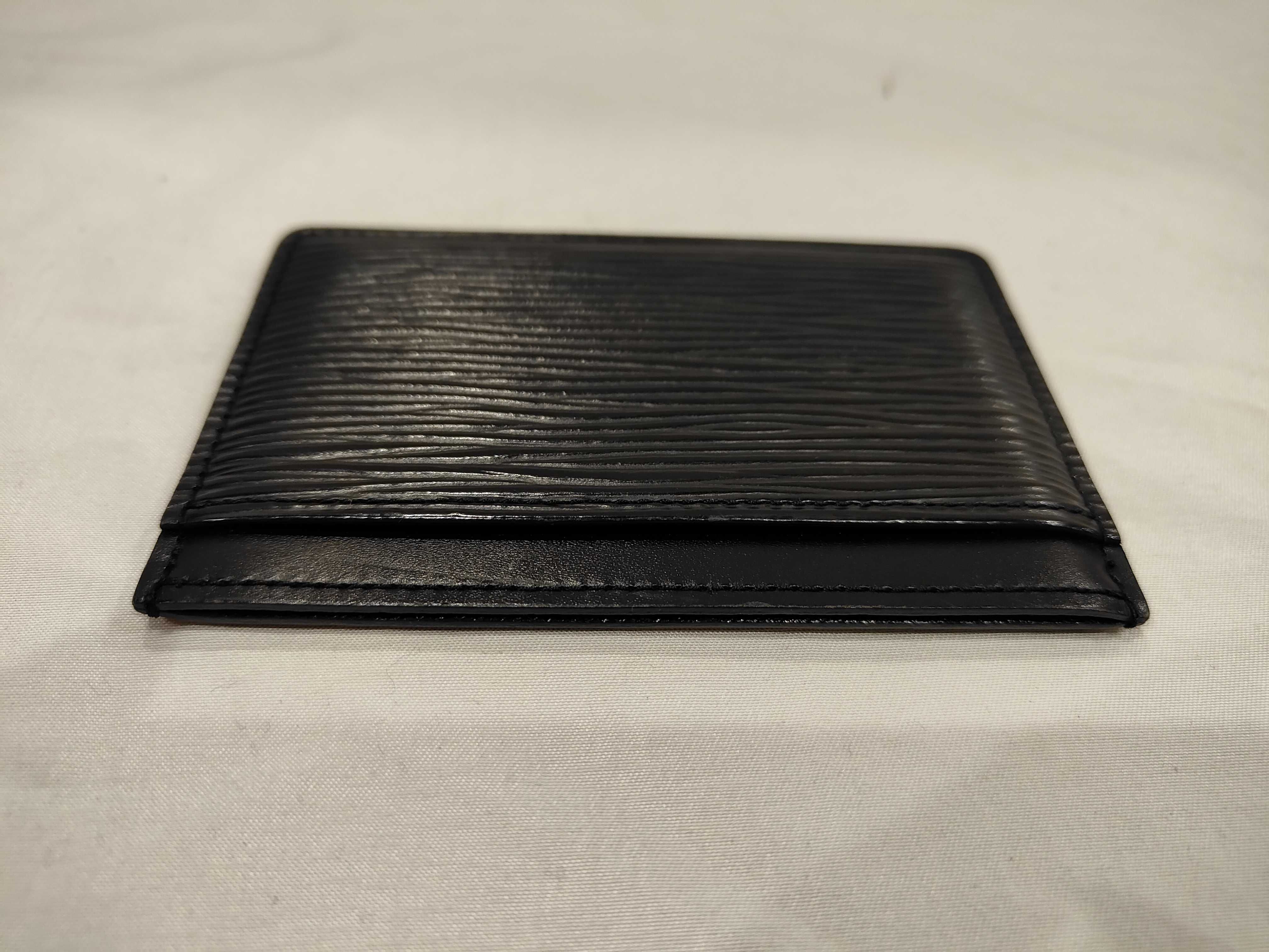 Epi Card Case, Black (Card Case/Pass Case/Business Card Holder) — view 6