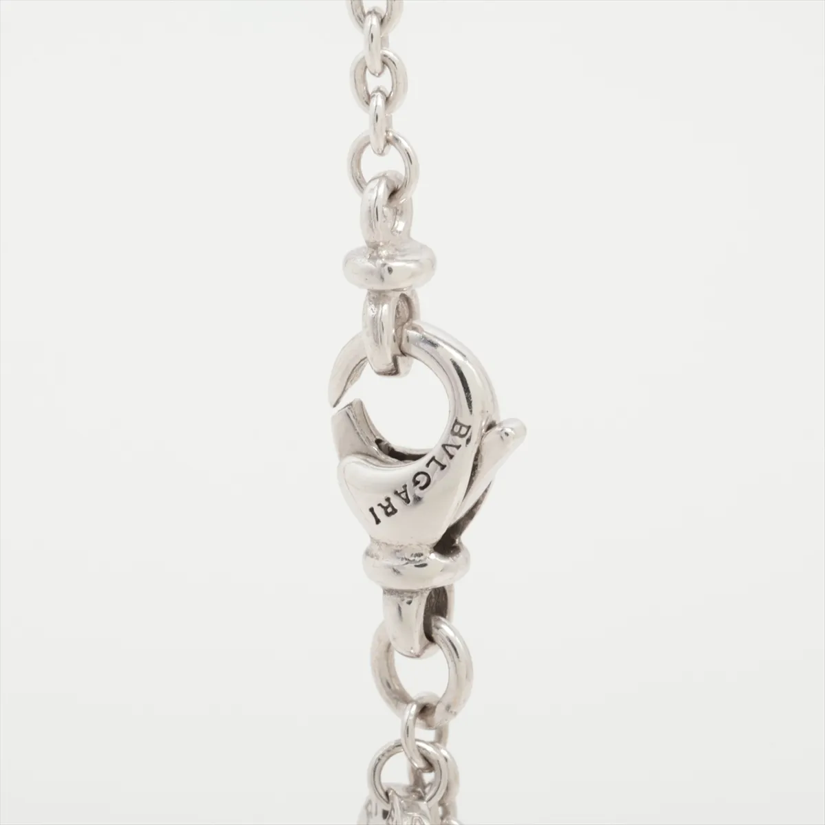 Pave Diamond Necklace 750 (WG) 9.7g (Dents, — view 3