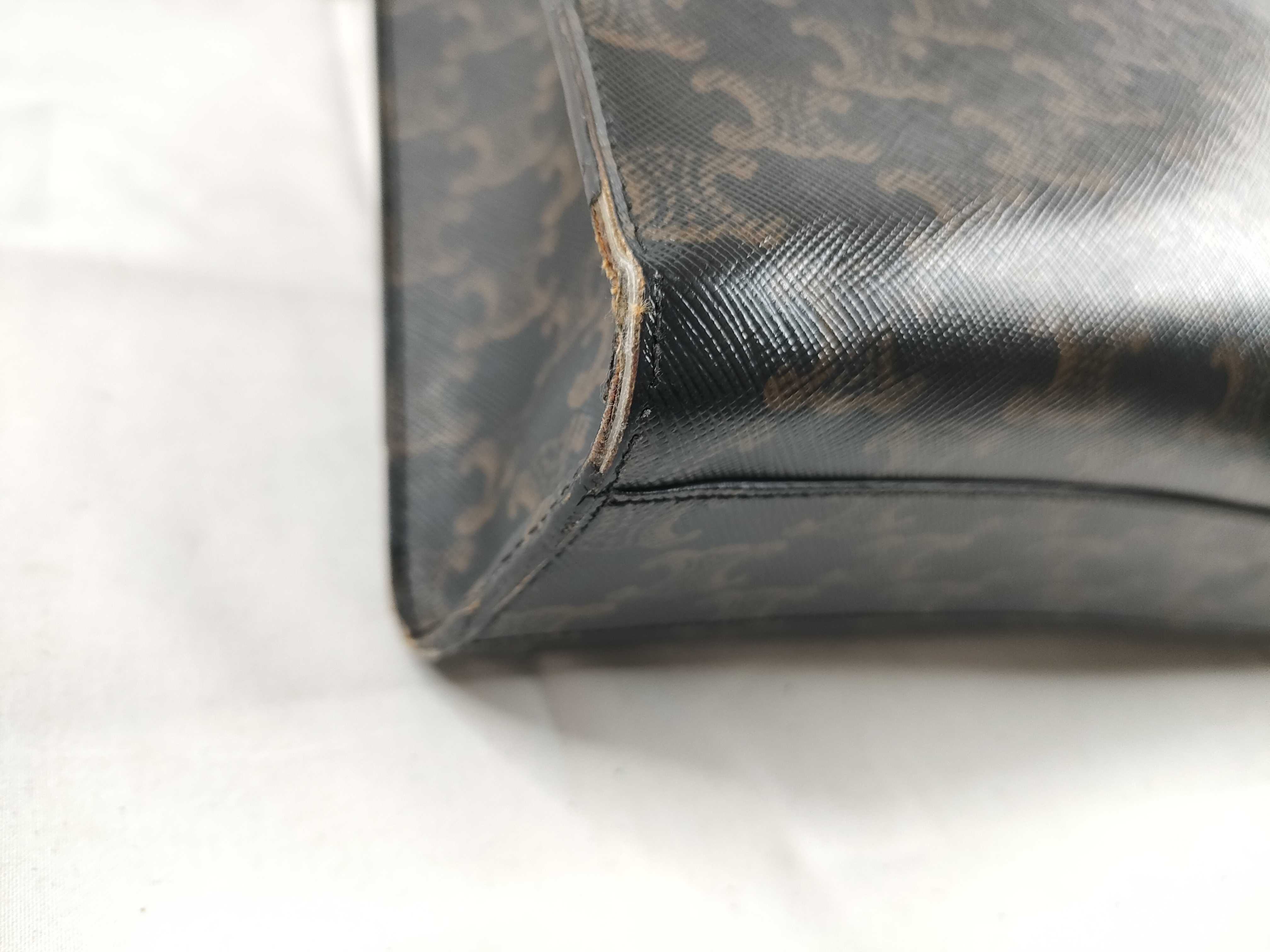 Vertical Cabas/Triomphe/Black/S-AT-4220 Handbag — view 3