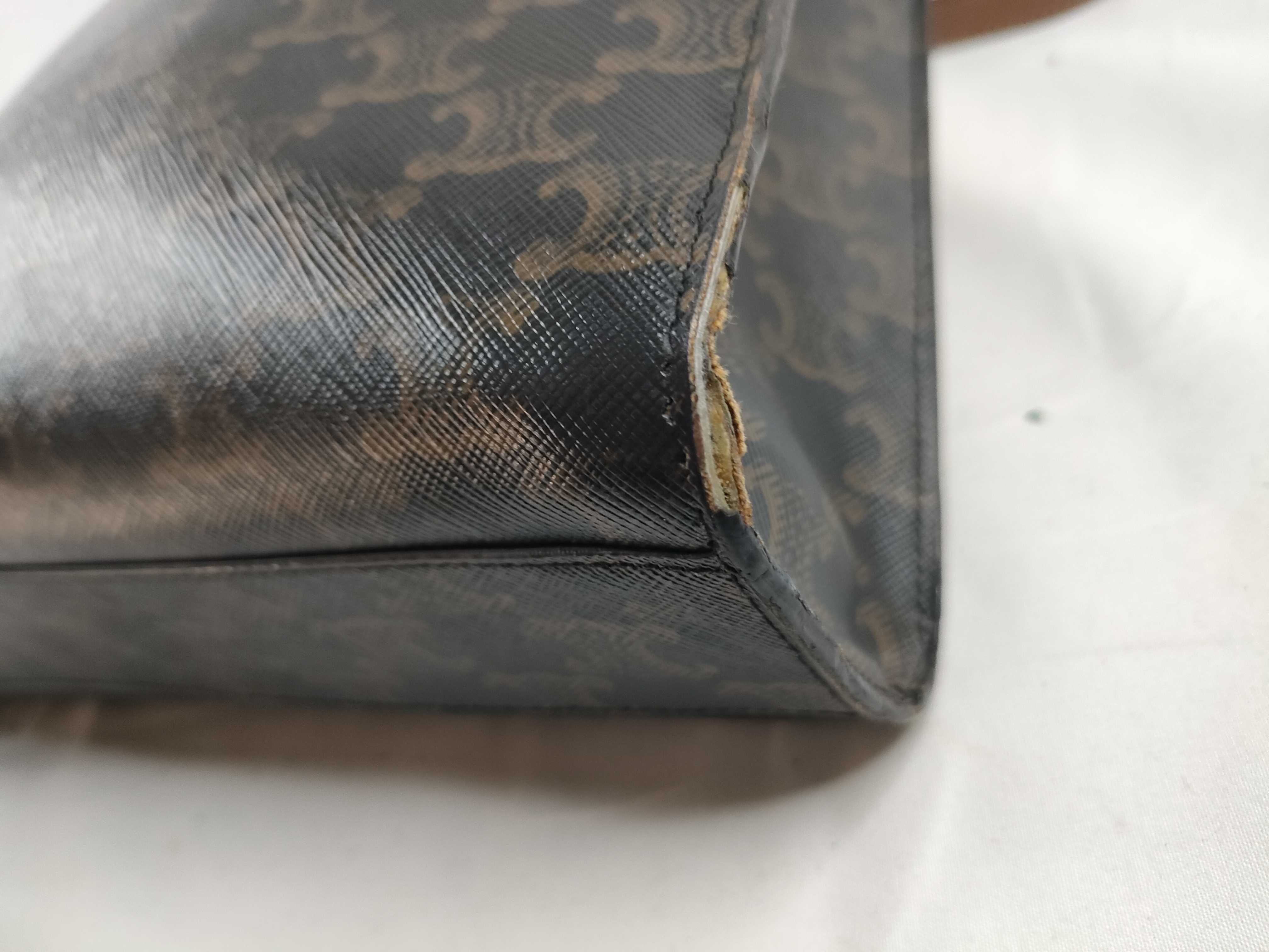Vertical Cabas/Triomphe/Black/S-AT-4220 Handbag — view 5