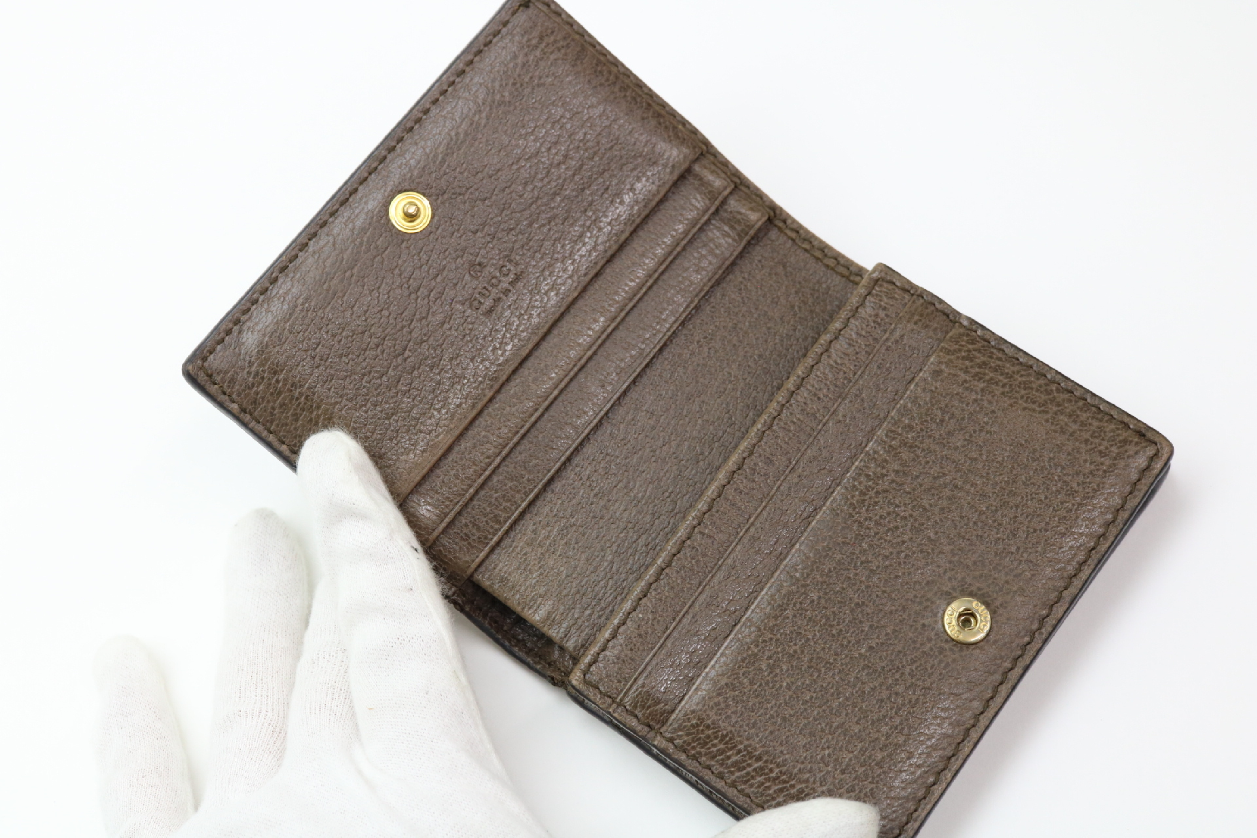 Ophidia GG Supreme Bi-fold Wallet — view 7