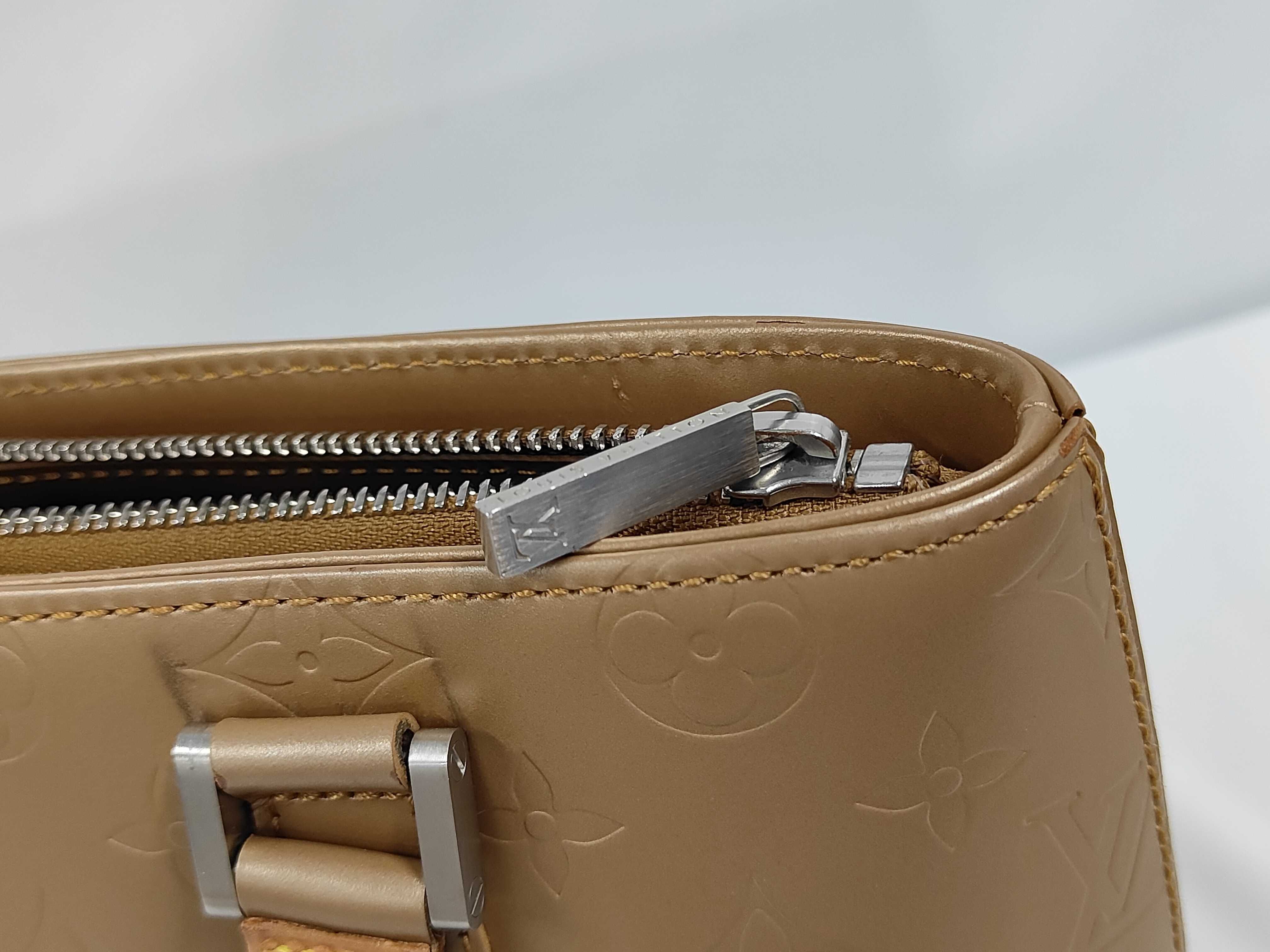 Stockton Monogram Mat Shoulder Bag — view 9