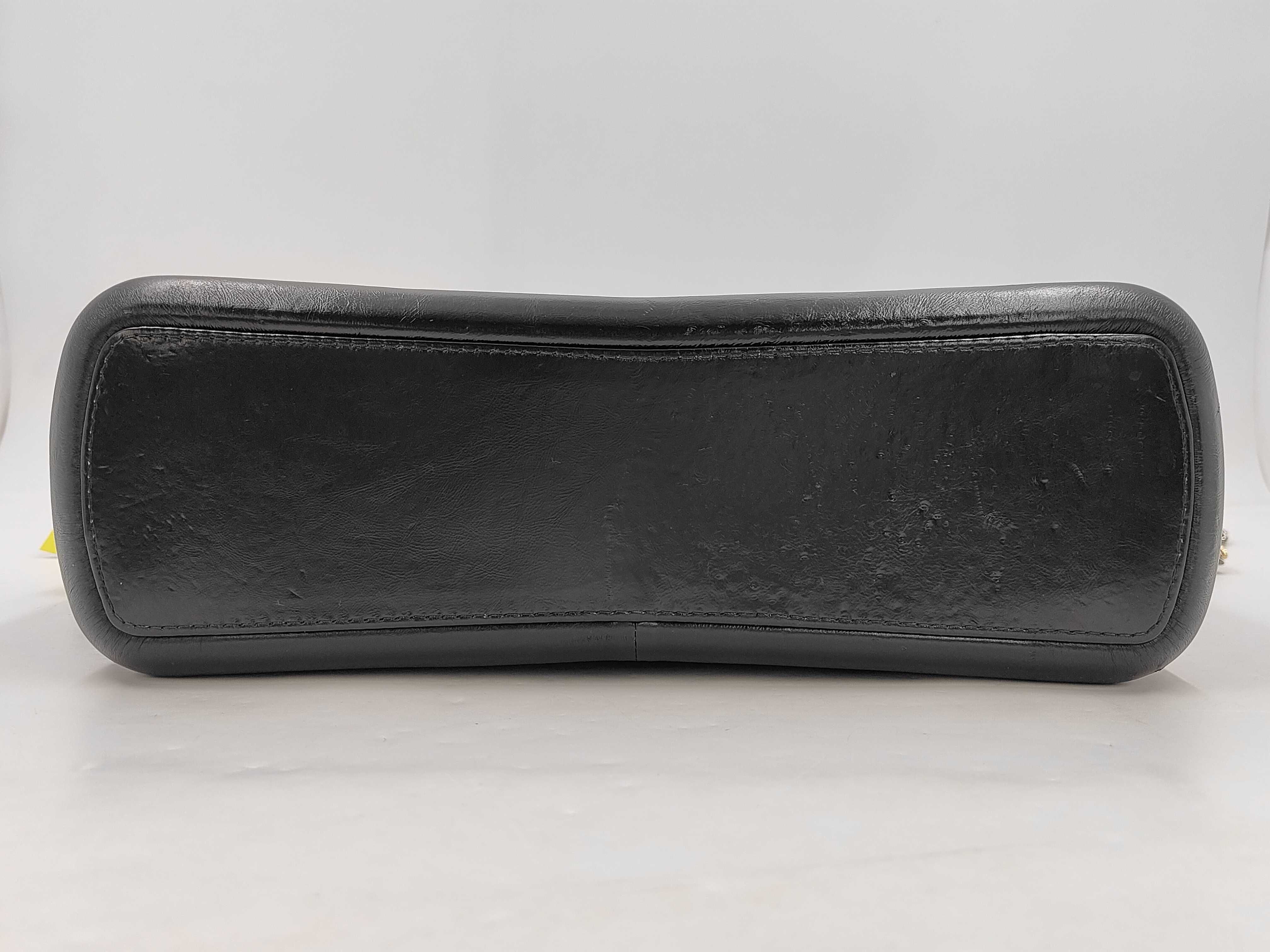 Calfskin Gabrielle de 2-Way Chain Shoulder Bag, Navy Shoulder Bag — view 8
