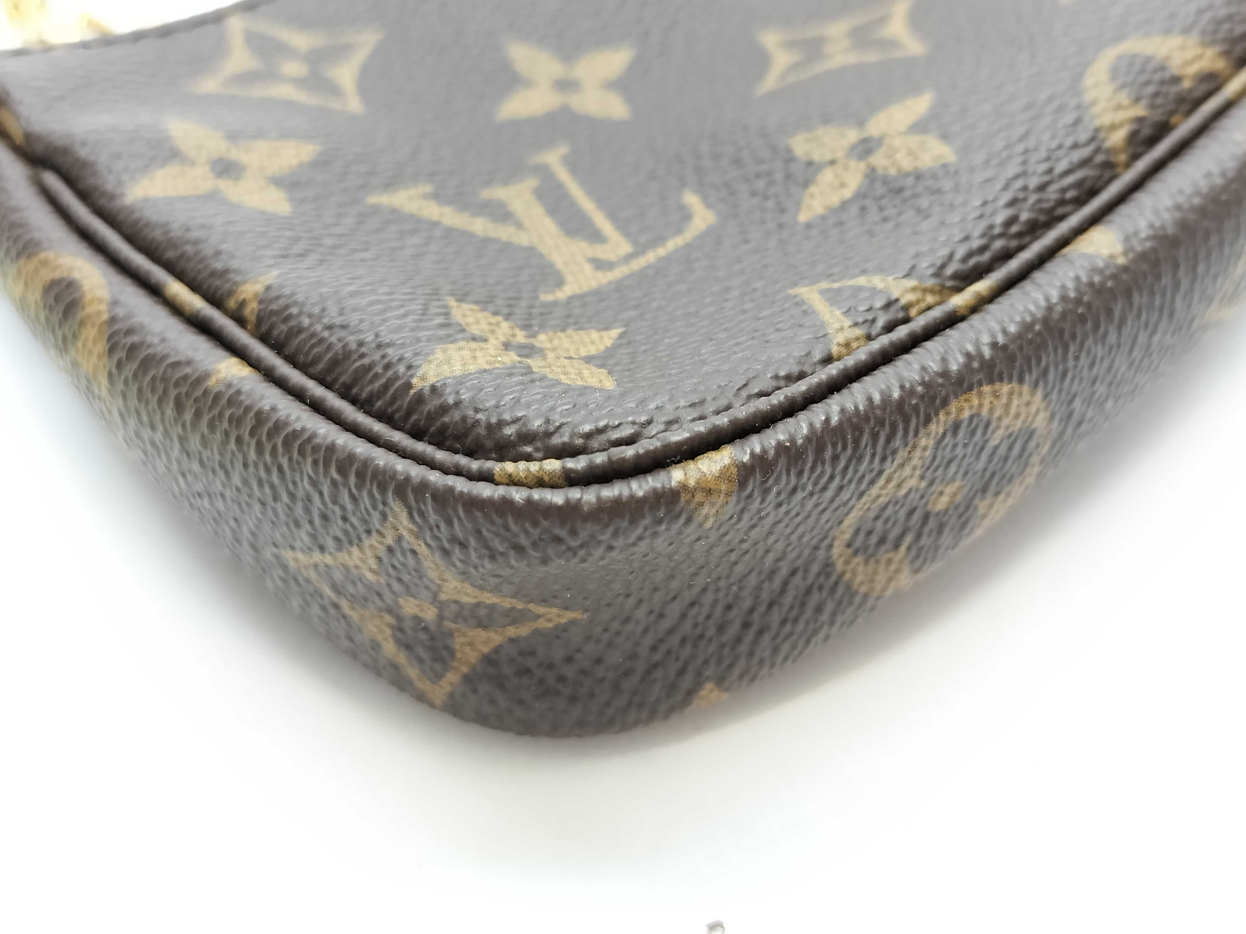 Monogram Mini Pochette Accessoires Pouch — view 3