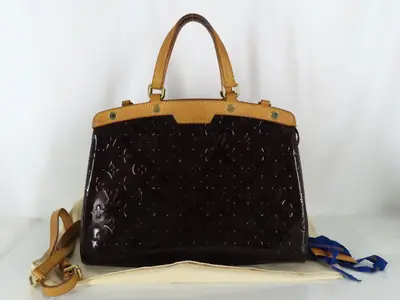 Vernis PH - Red Monogram Leather Tote Bag 33cm Shoulder Bag
