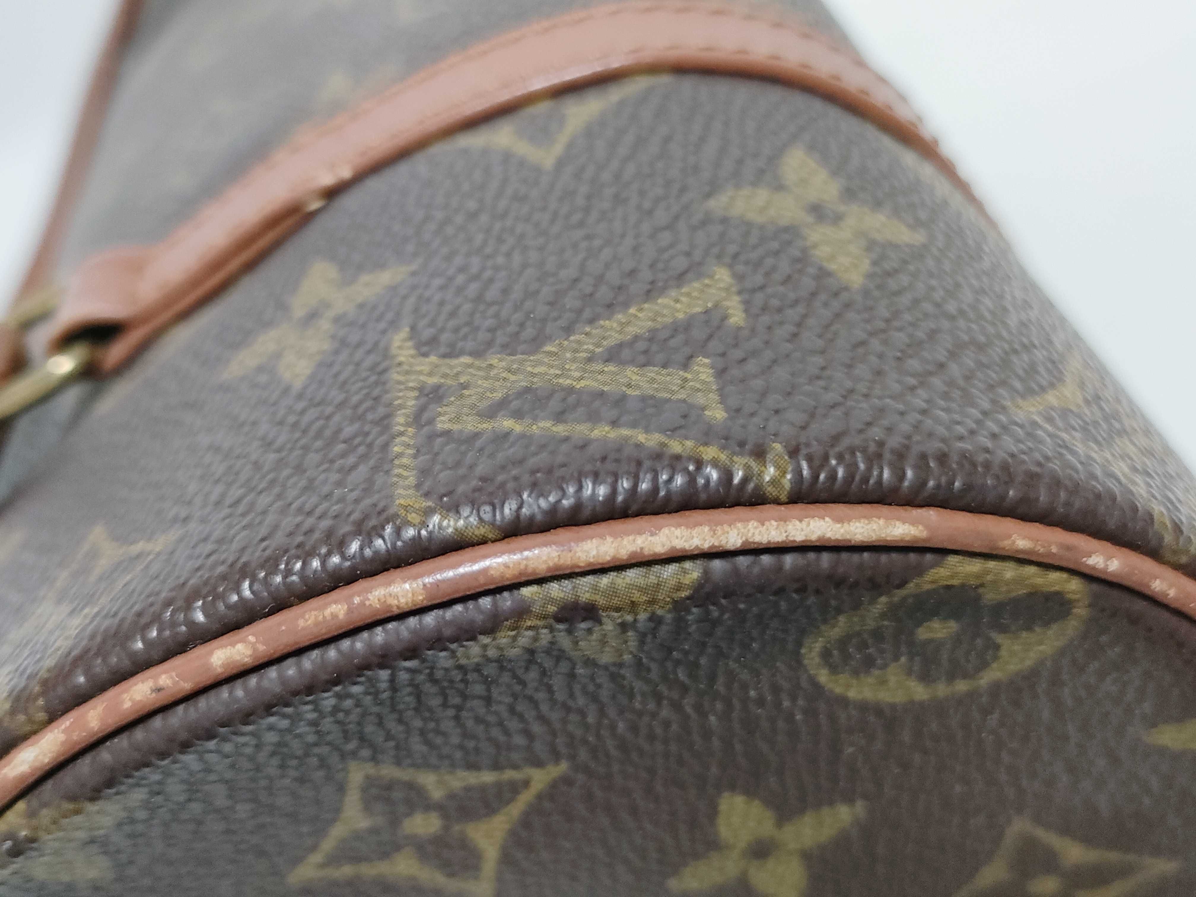 Monogram Louis Vuitton Old Papillon Handbag — view 7