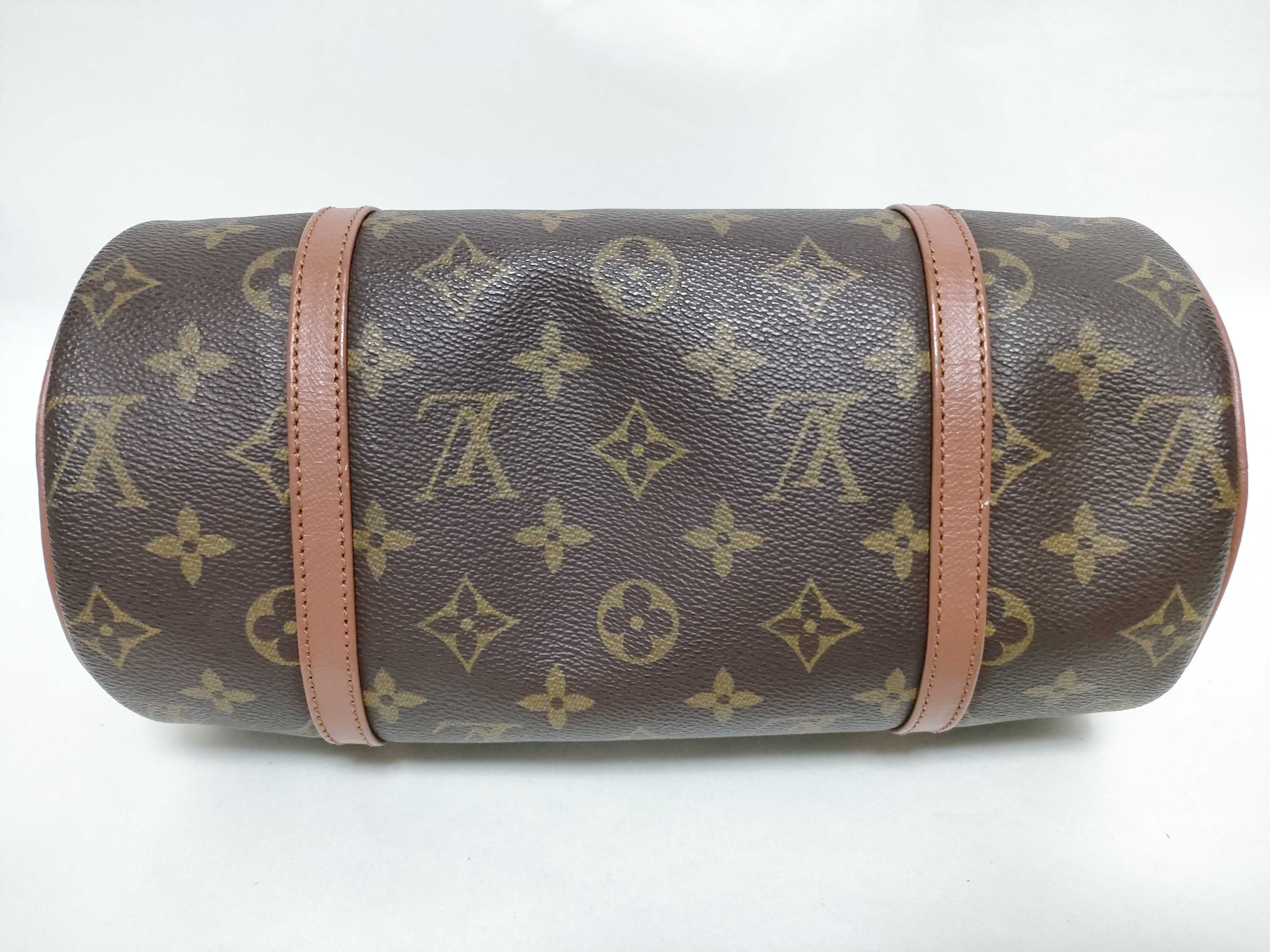 Monogram Louis Vuitton Old Papillon Handbag — view 8