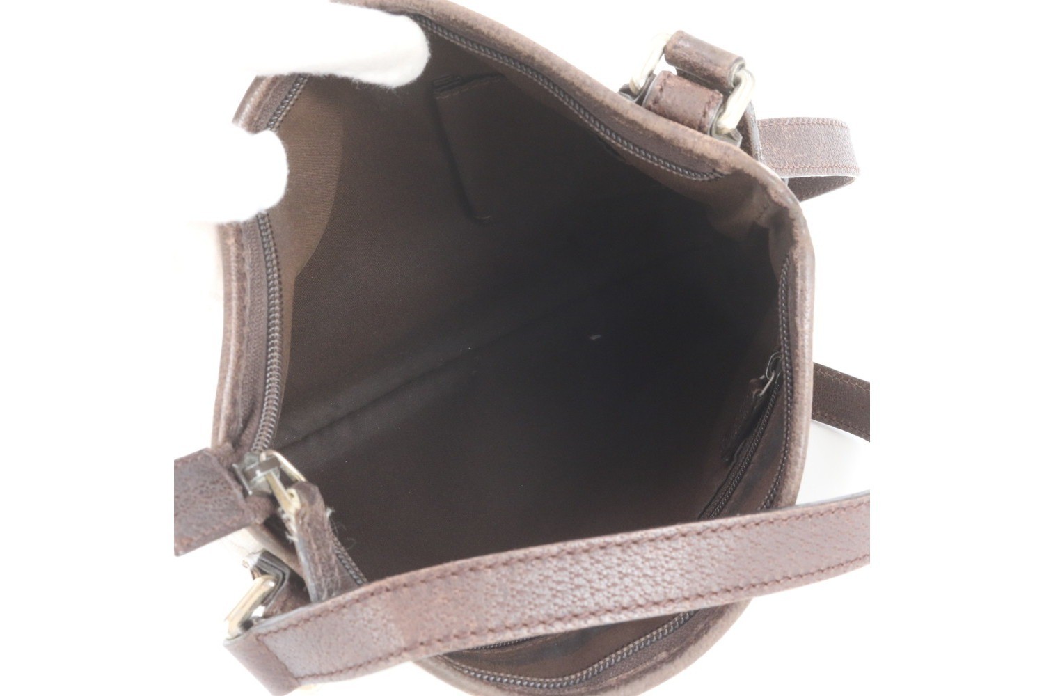 GG Supreme 257246 Leather Shoulder Bag (Crossbody) — view 6