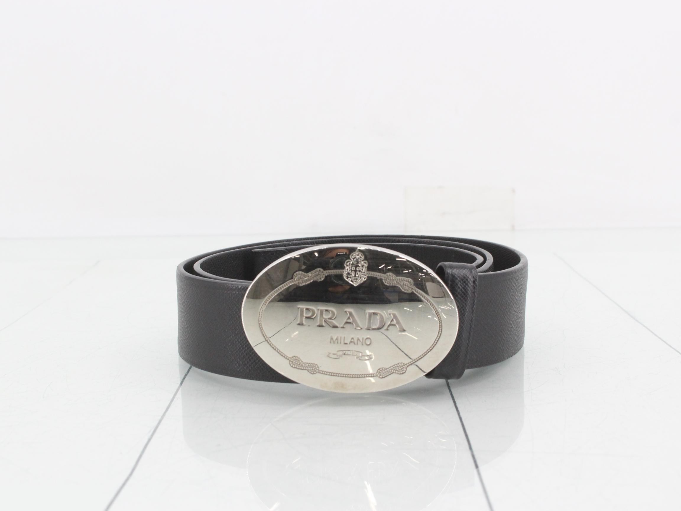 Saffiano belt