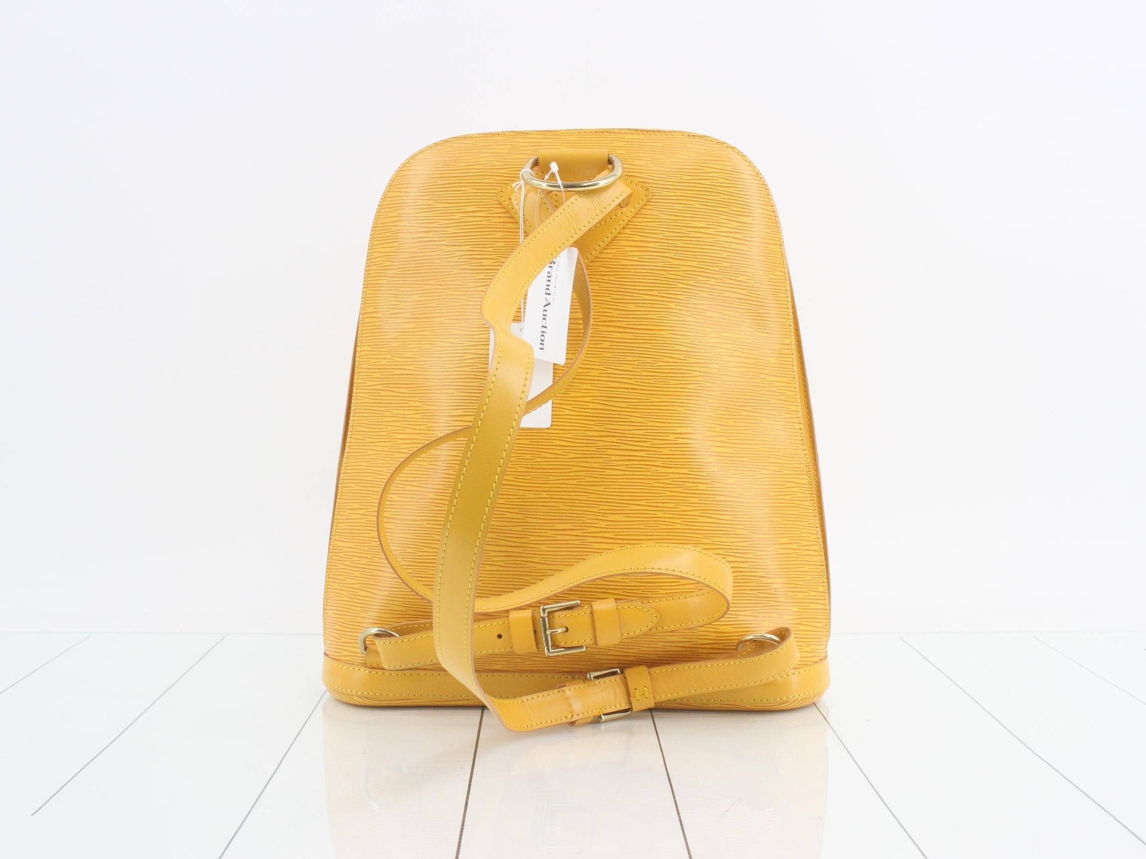 Epi Mabillon Tassili Yellow Backpack — view 2