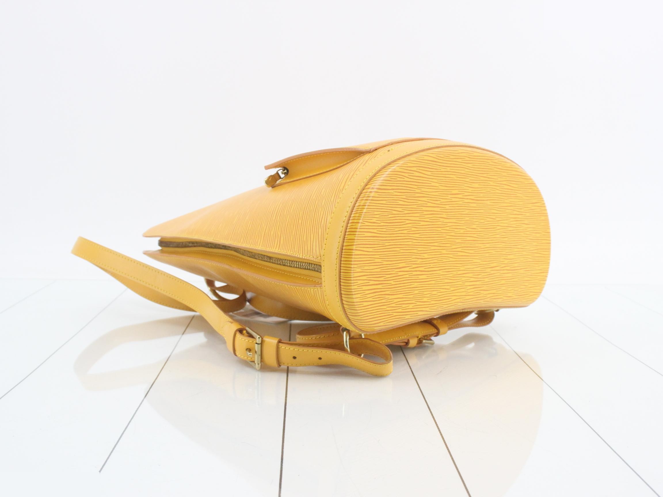Epi Mabillon Tassili Yellow Backpack — view 5