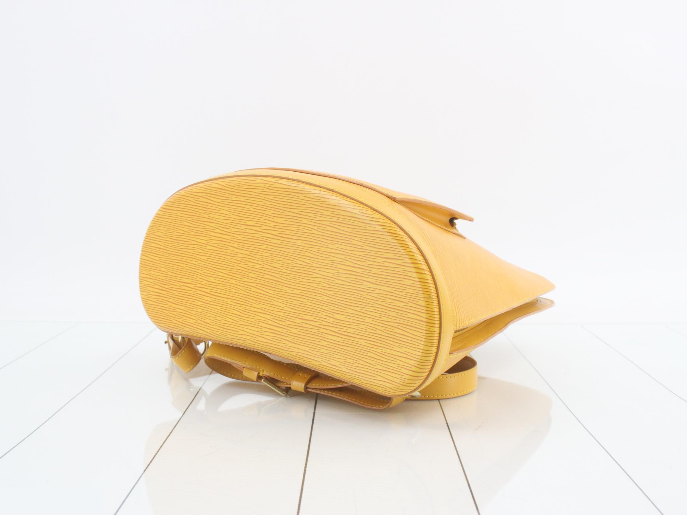 Epi Mabillon Tassili Yellow Backpack — view 6