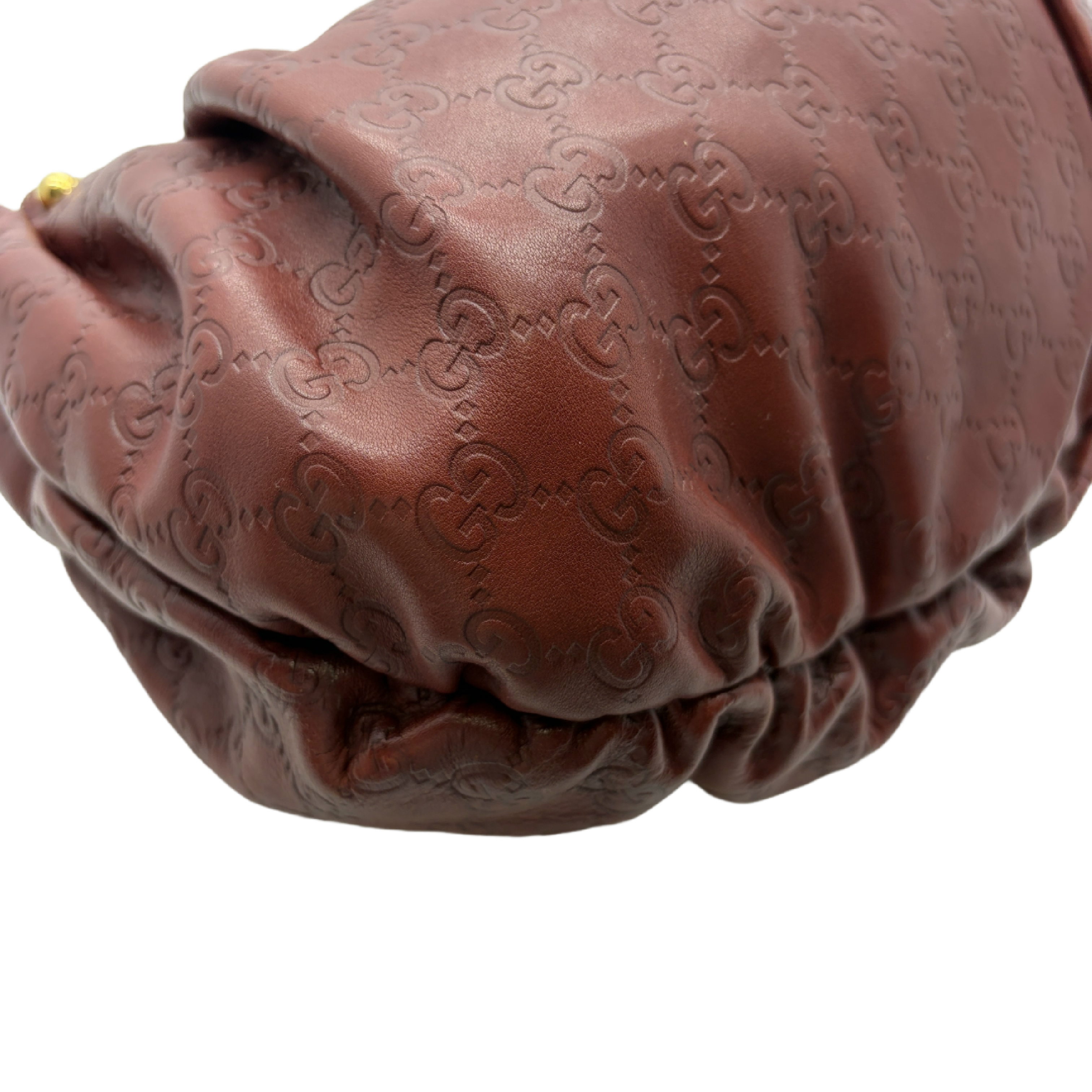 Guccissima Studded Leather Shoulder Bag — view 8