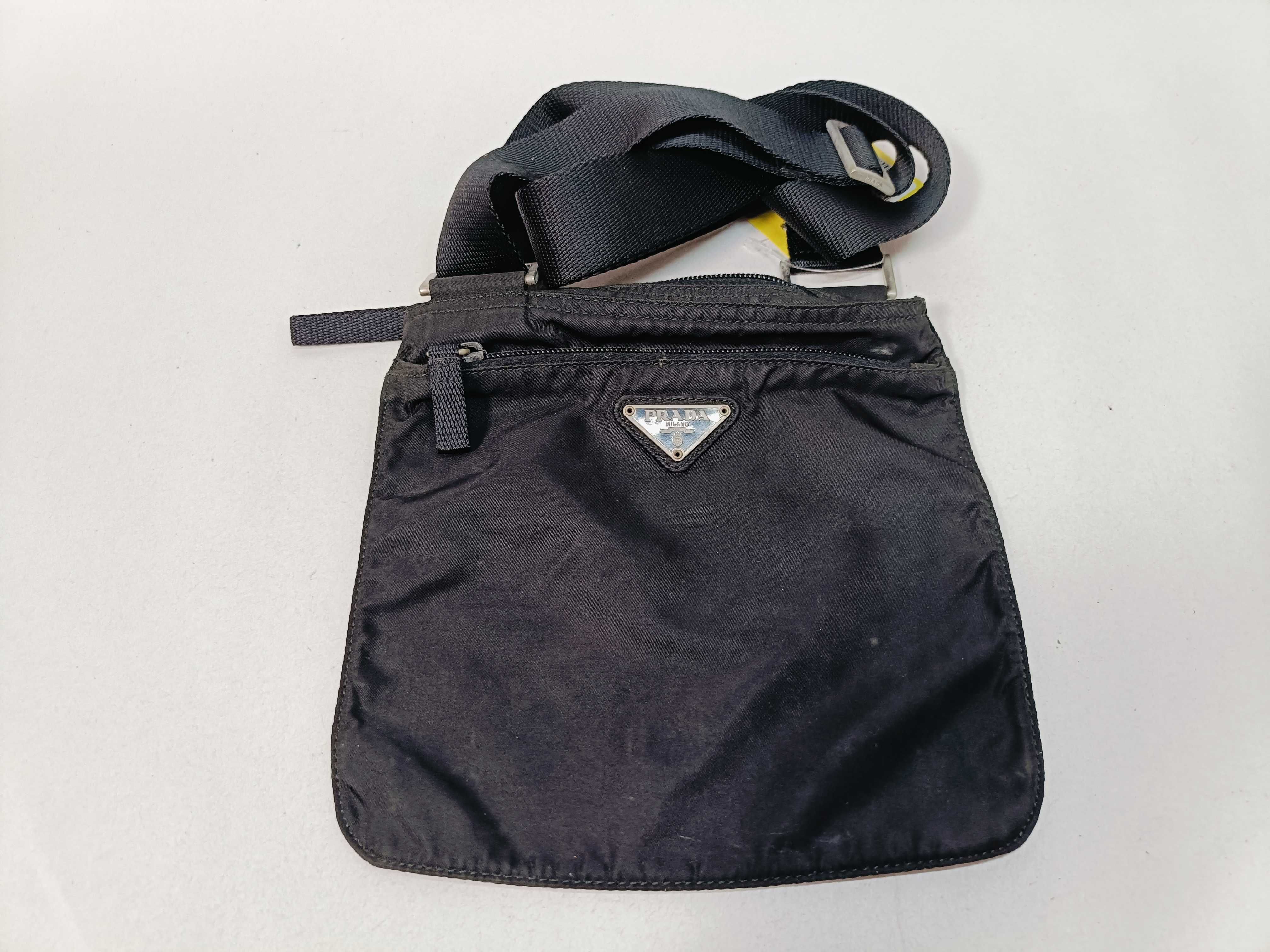 Nylon Mini Shoulder Bag (Triangle Shoulder Bag)