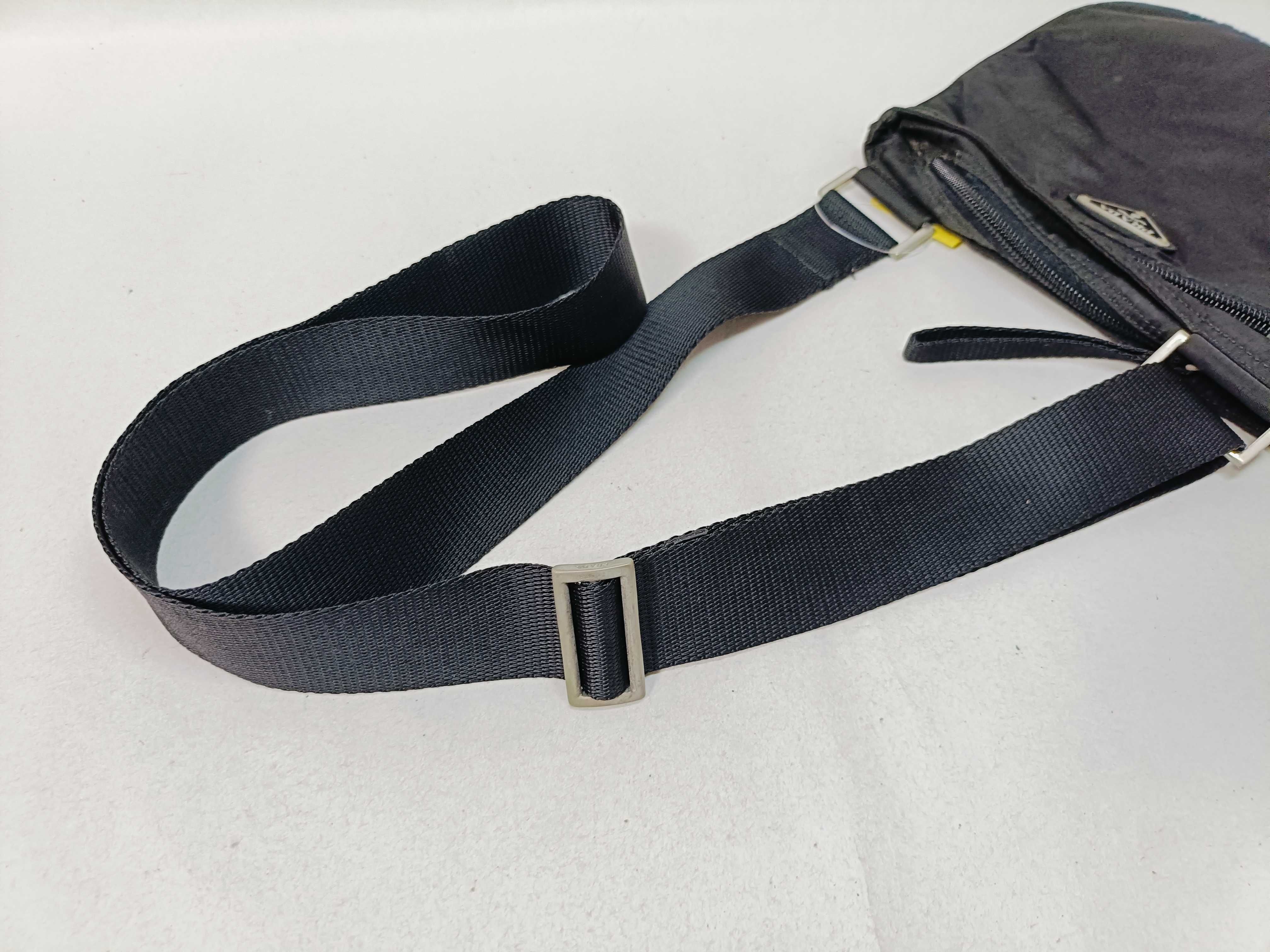 Nylon Mini Shoulder Bag (Triangle Shoulder Bag) — view 3