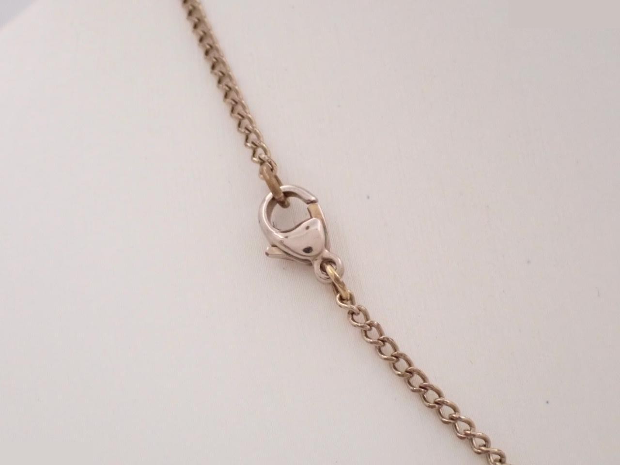 Five-strand Coco Mark necklace, chain approximately 45cm long. — view 2