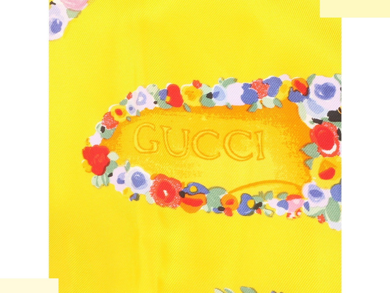 100% Silk Scarf with Tag — view 6