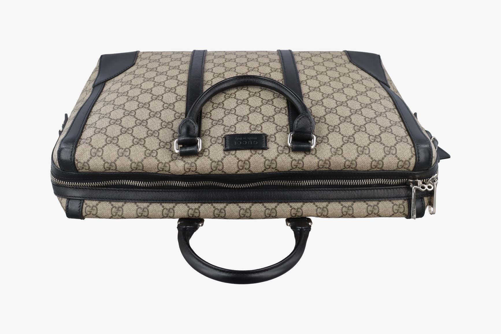 Kaleido PVC Coated Canvas x Leather Beige x Black — view 5
