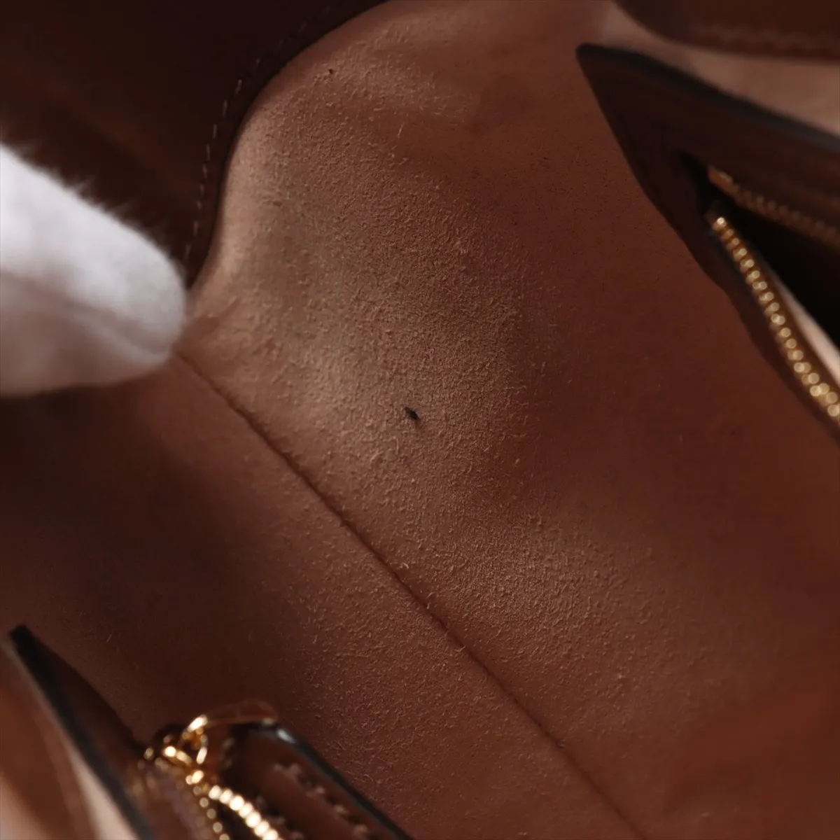 GG Supreme Jackie 1961 PVC x Leather 2WAY Handbag Brown 649016 — view 13