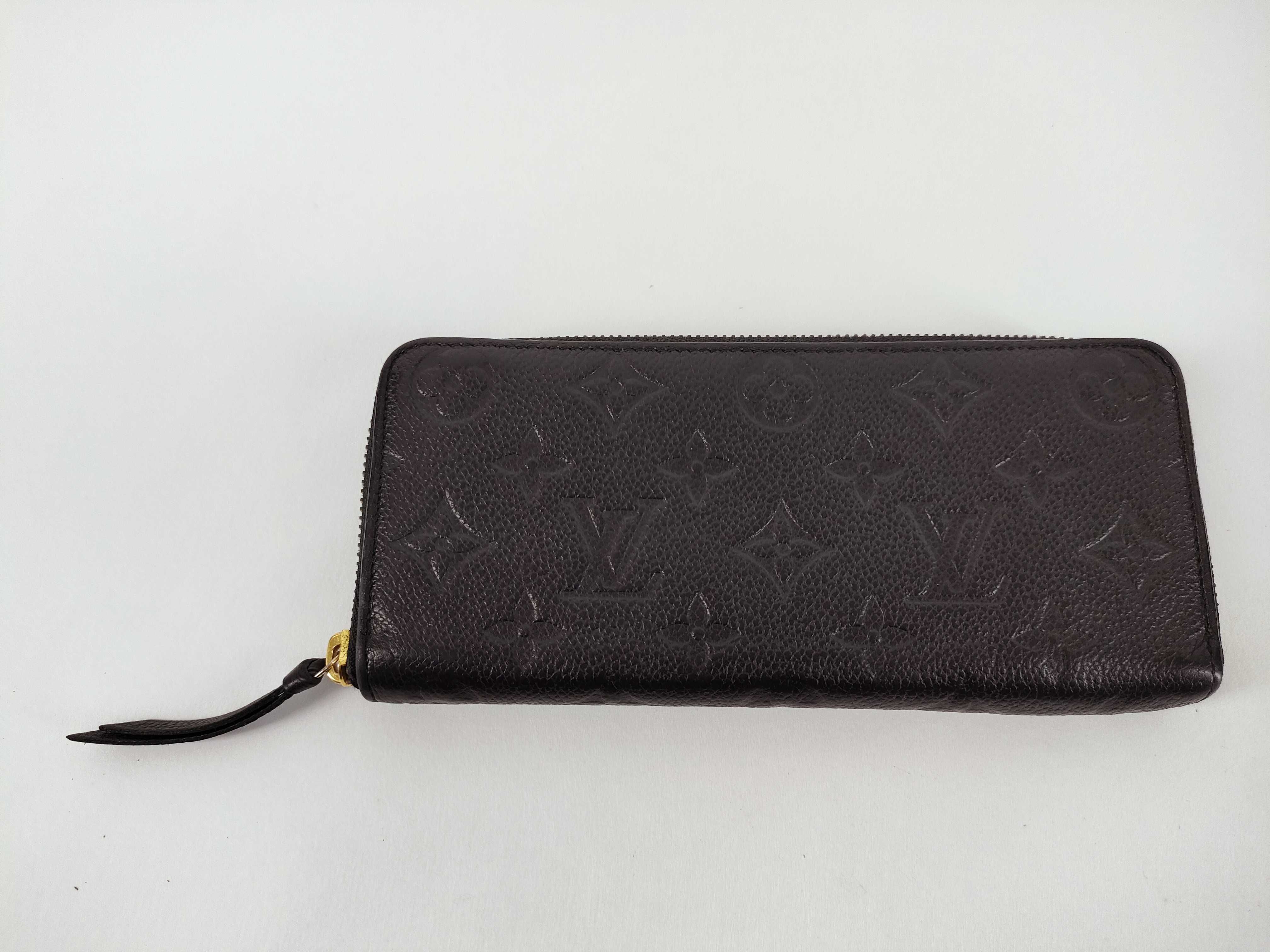 Portefeuille Clemence Monogram Empreinte Black Wallet