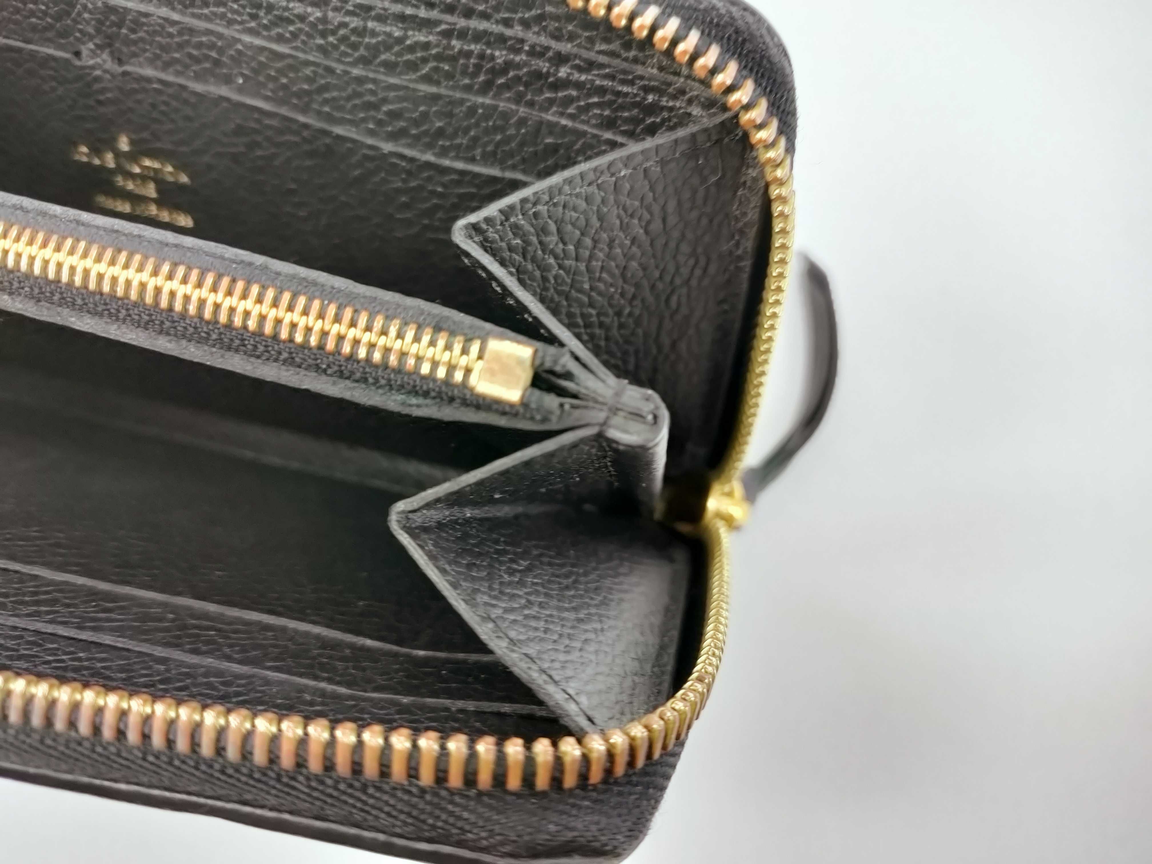 Portefeuille Clemence Monogram Empreinte Black Wallet — view 14