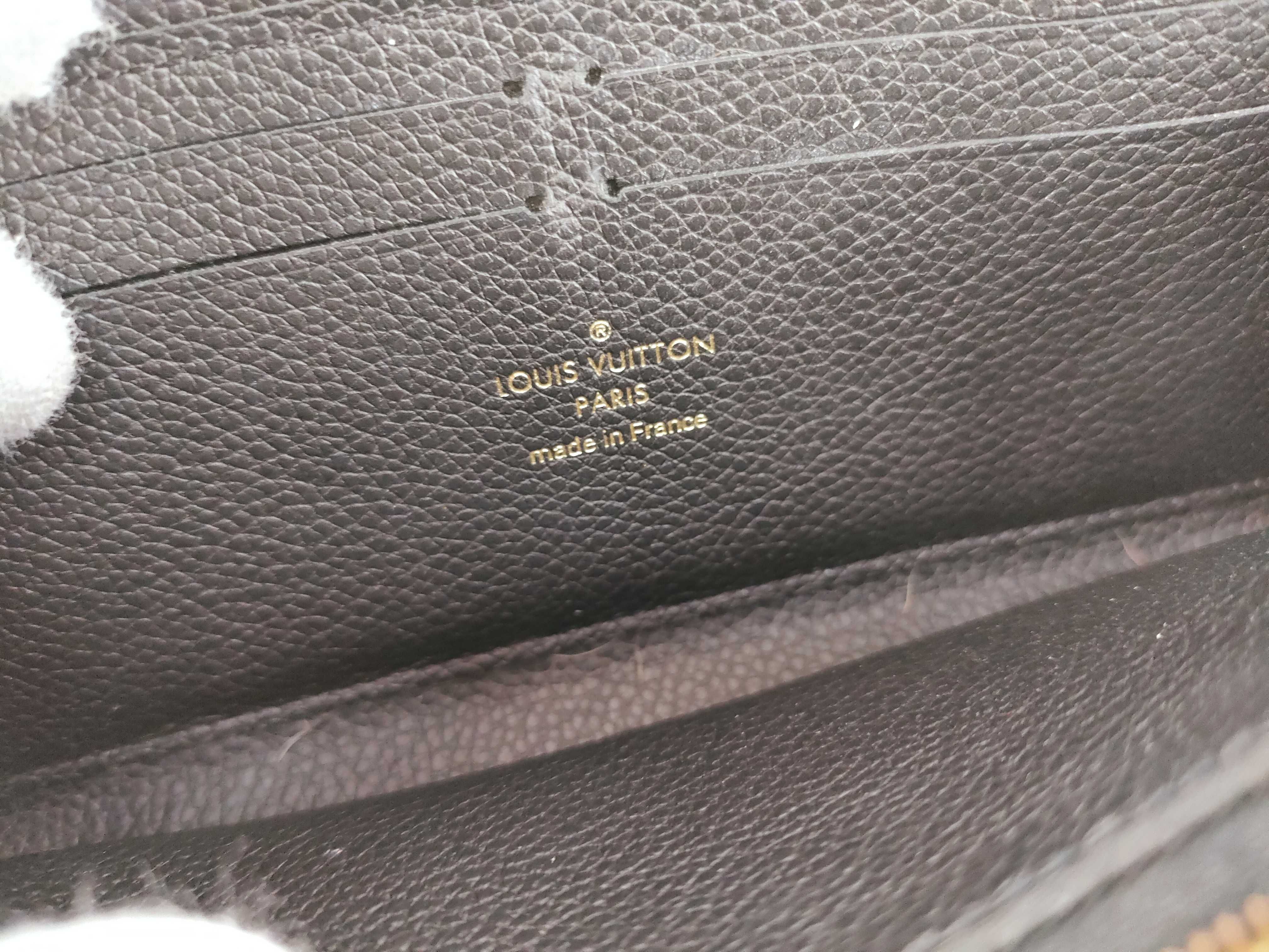 Portefeuille Clemence Monogram Empreinte Black Wallet — view 15