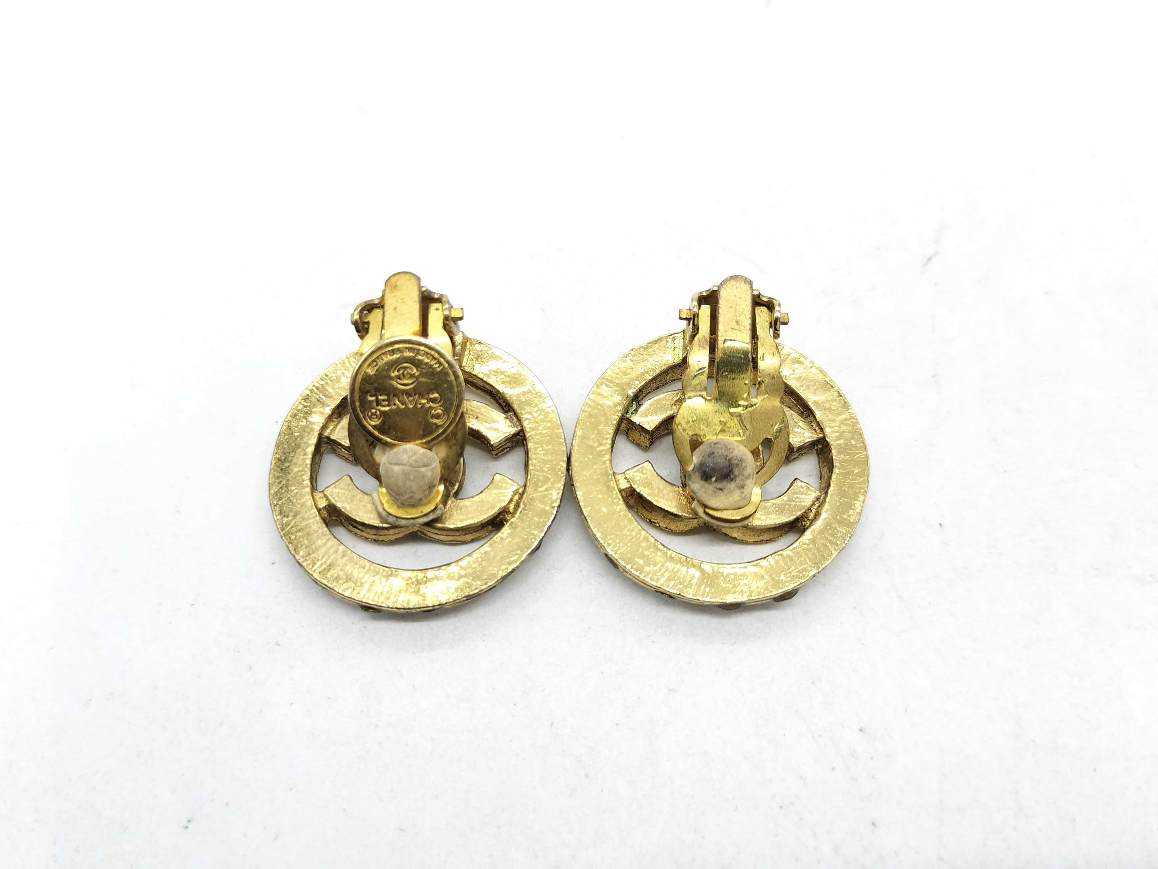 Rhinestone Earrings — view 3