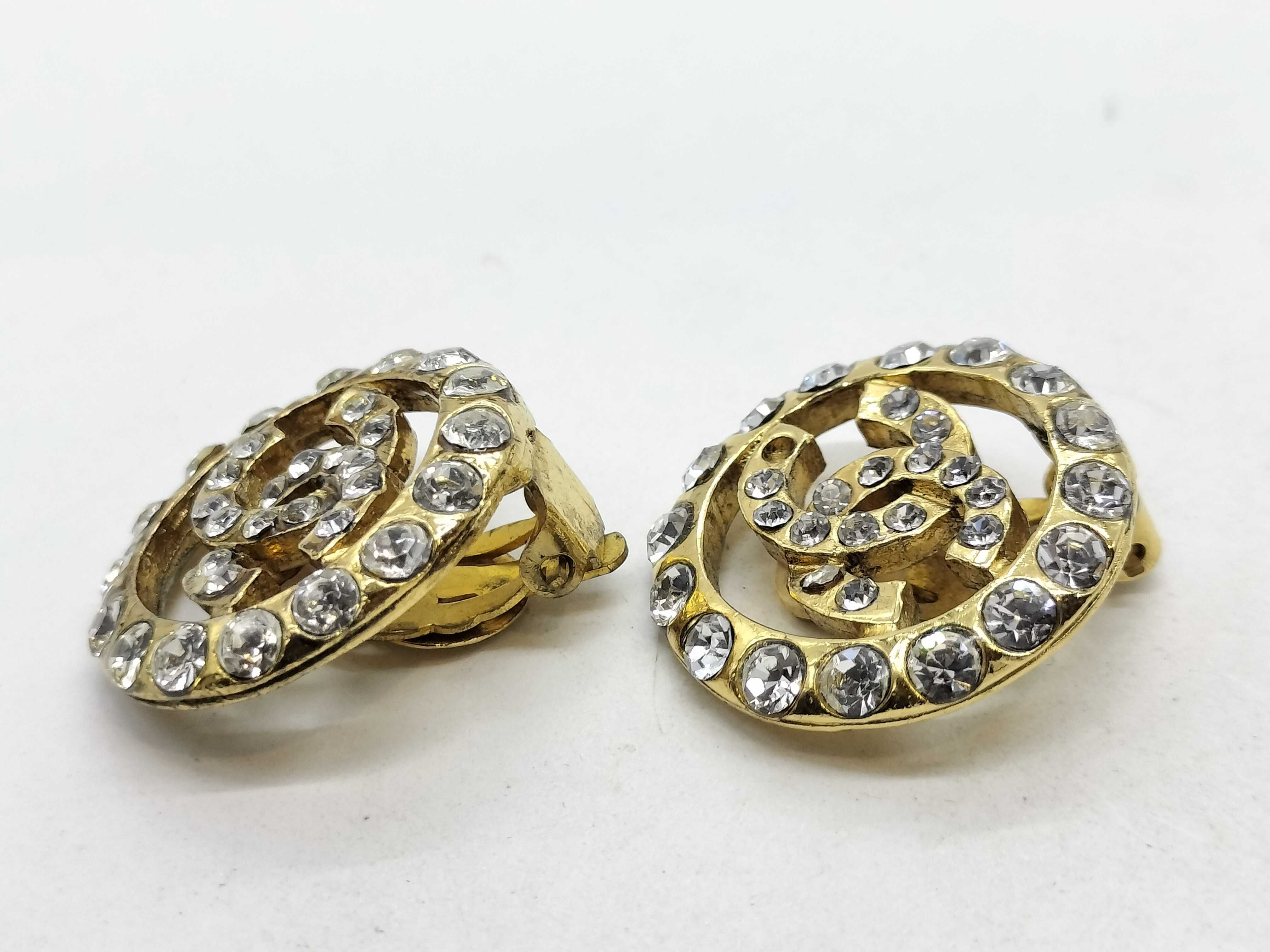 Rhinestone Earrings — view 5