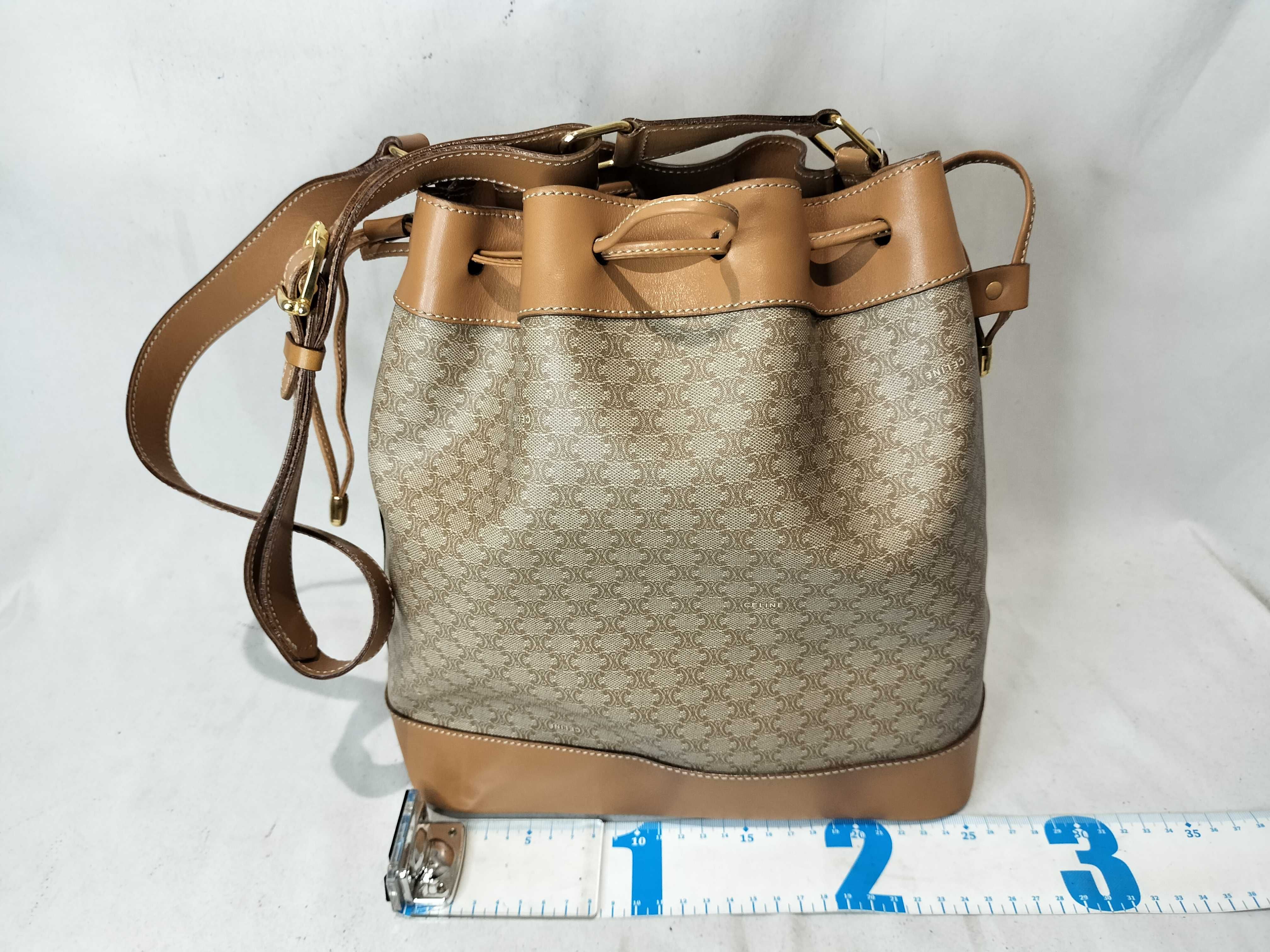 Canvas 2-way Shoulder Bag with Included Pouch — view 3