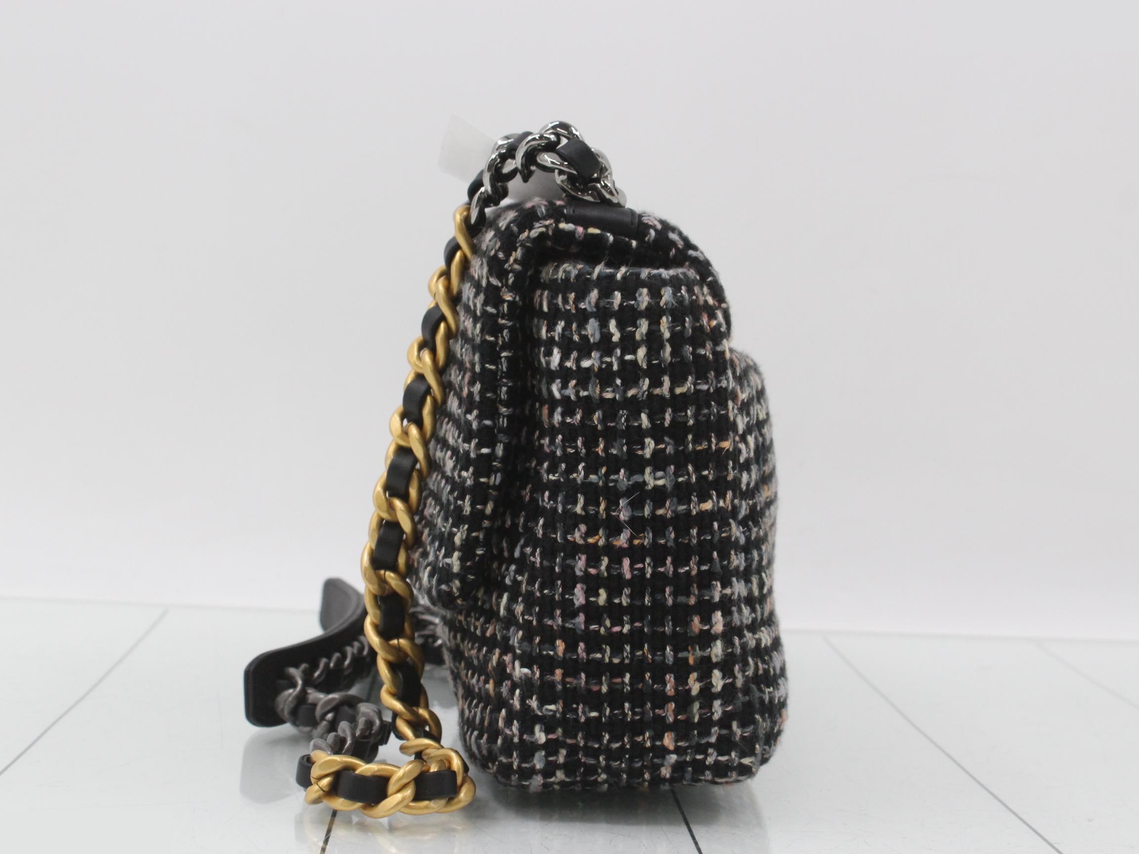 19 Tweed 2-Way Handbag — view 3