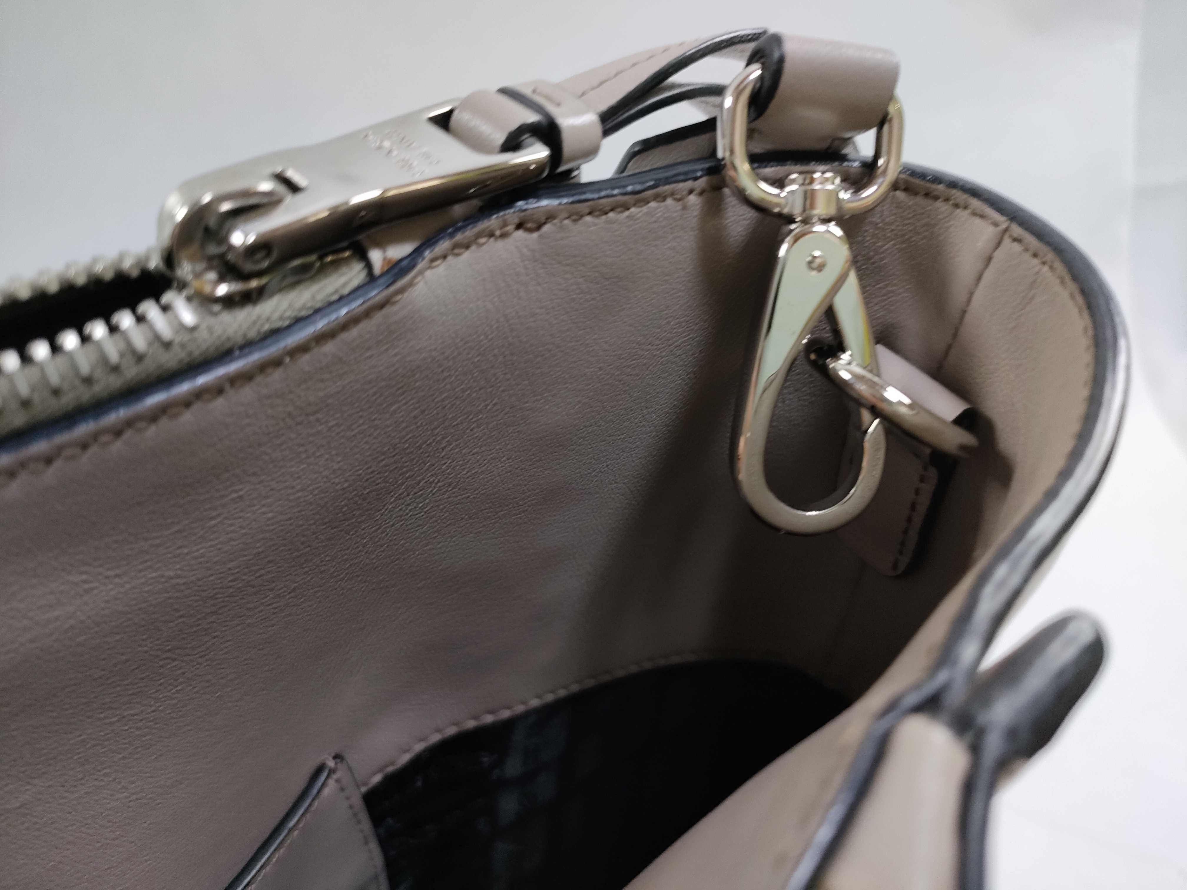 Concept Leather 2-Way Handbag 1BA183 Accessories: Guarantee card, clochette, shoulder strap, handbag — view 14