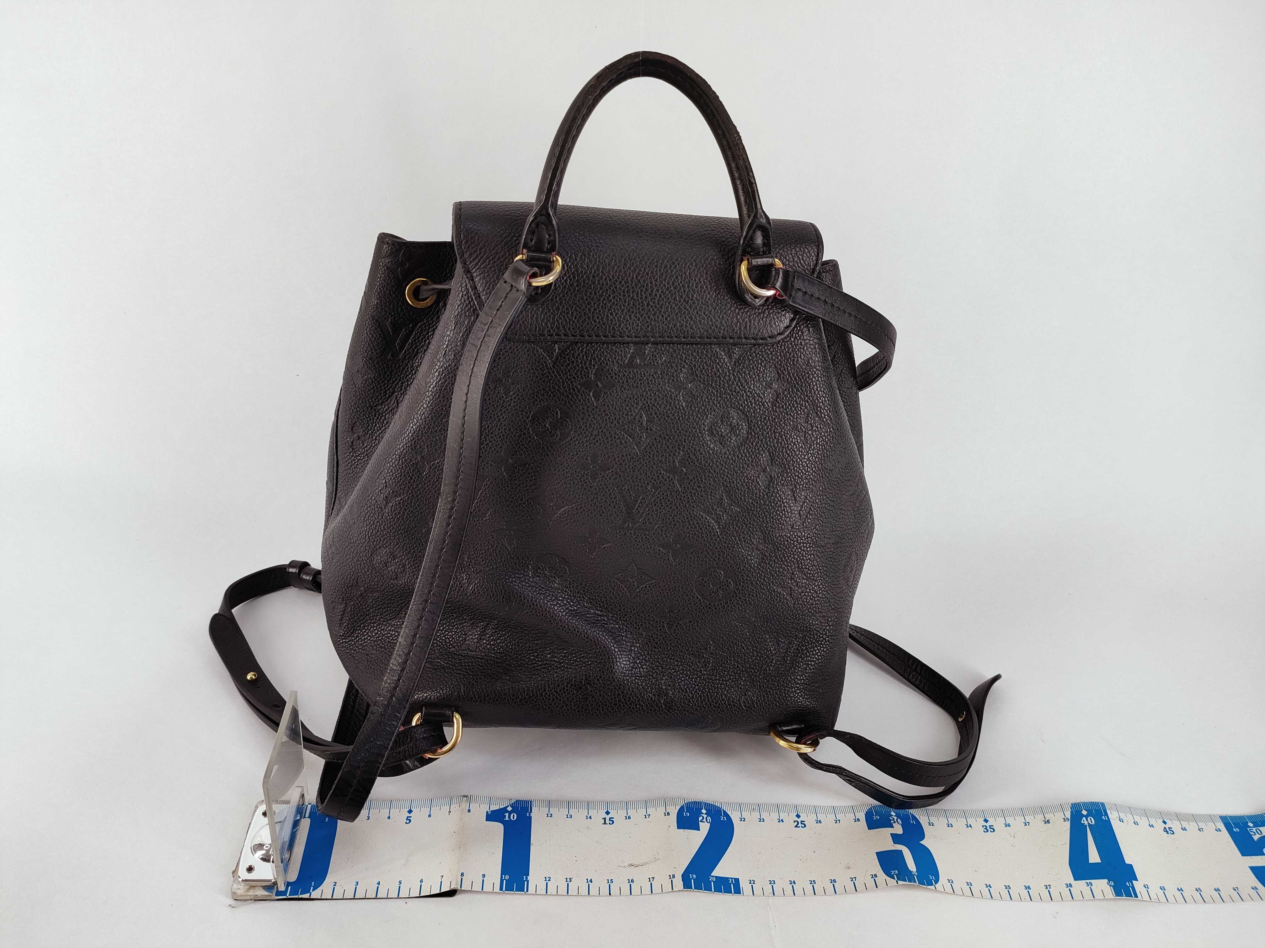Monogram Empreinte Montsouris PM M45205 Black Backpack — view 2