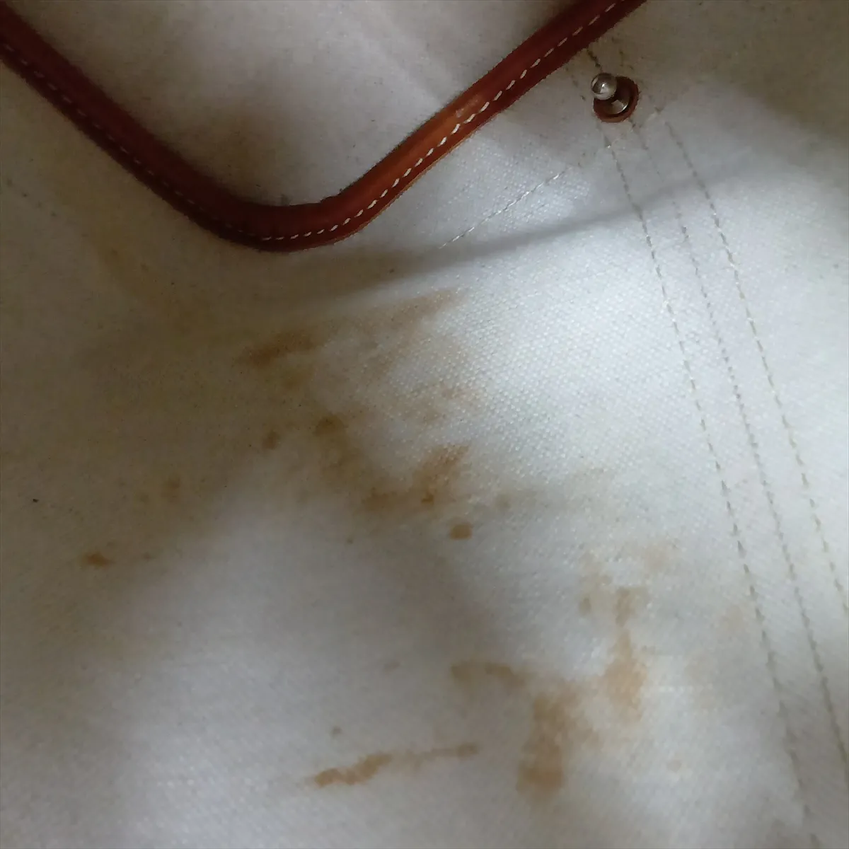 Petit Flot PVC x Leather Shoulder Bag Brown — view 13