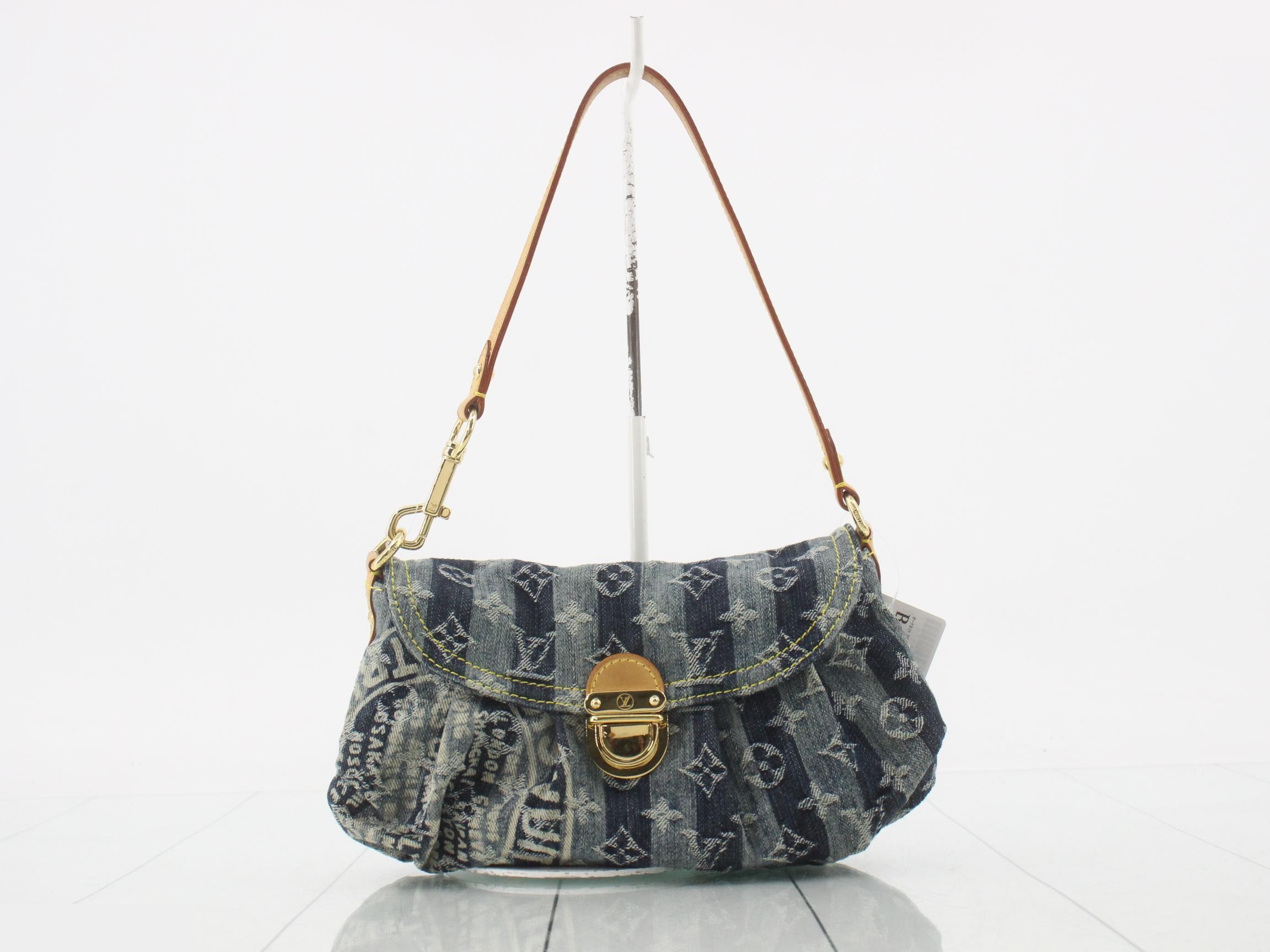 M95333 Mini Pleated Raye Denim