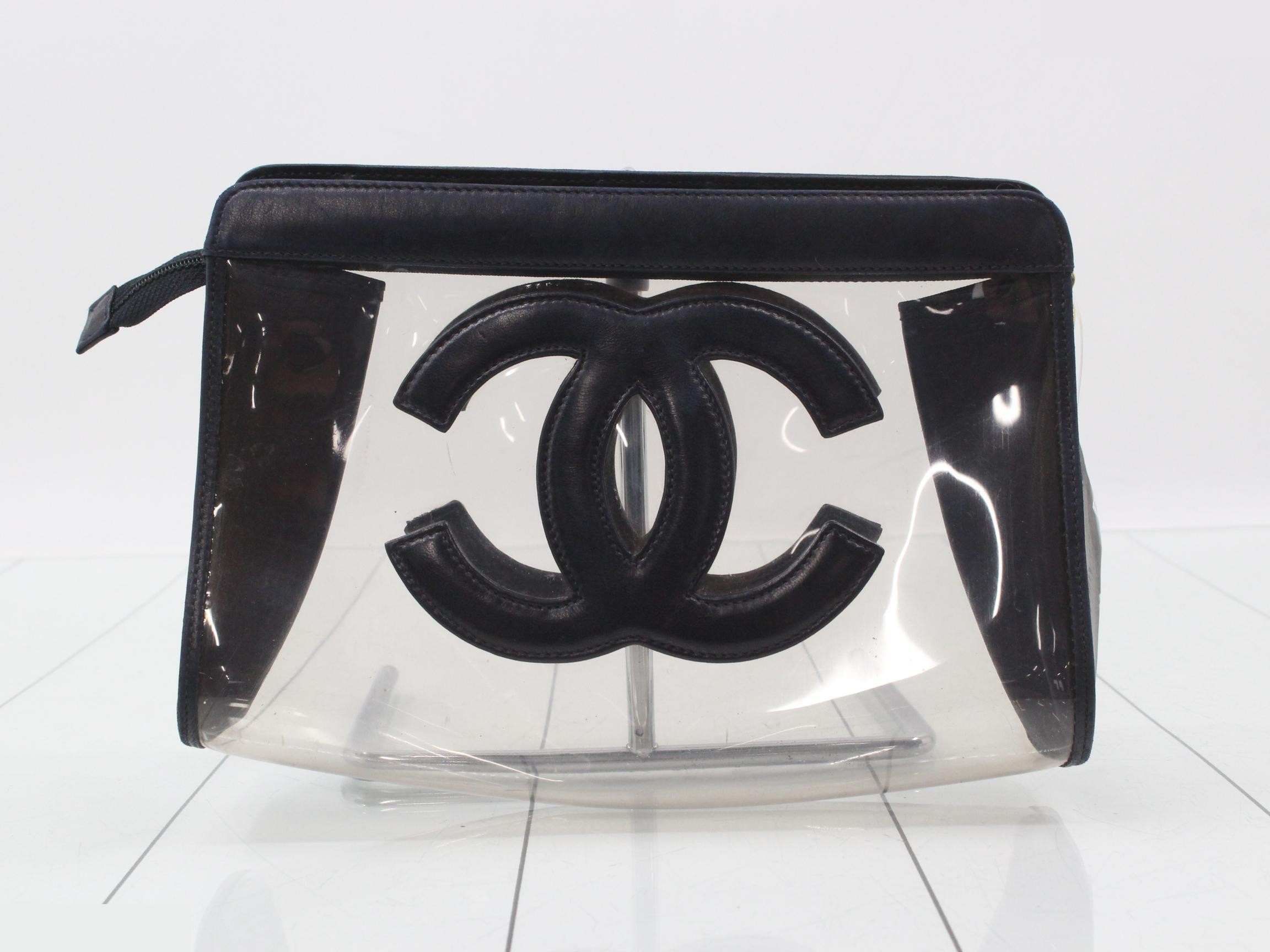 Coco Mark Vinyl Pouch — view 2
